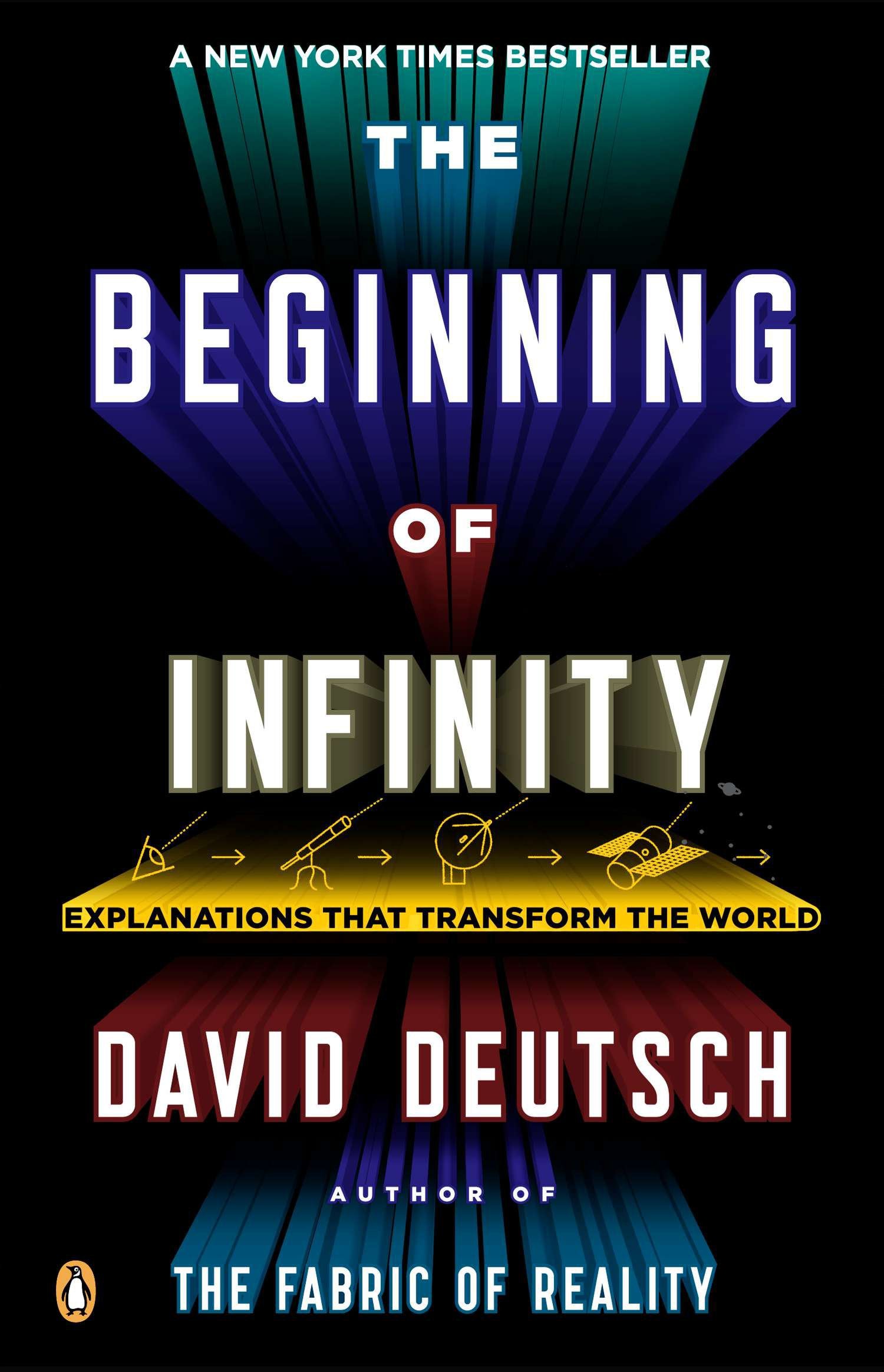 The Beginning of Infinity: Explanations That Transform the World by Deutsch, David. ISBN 9780143121350.