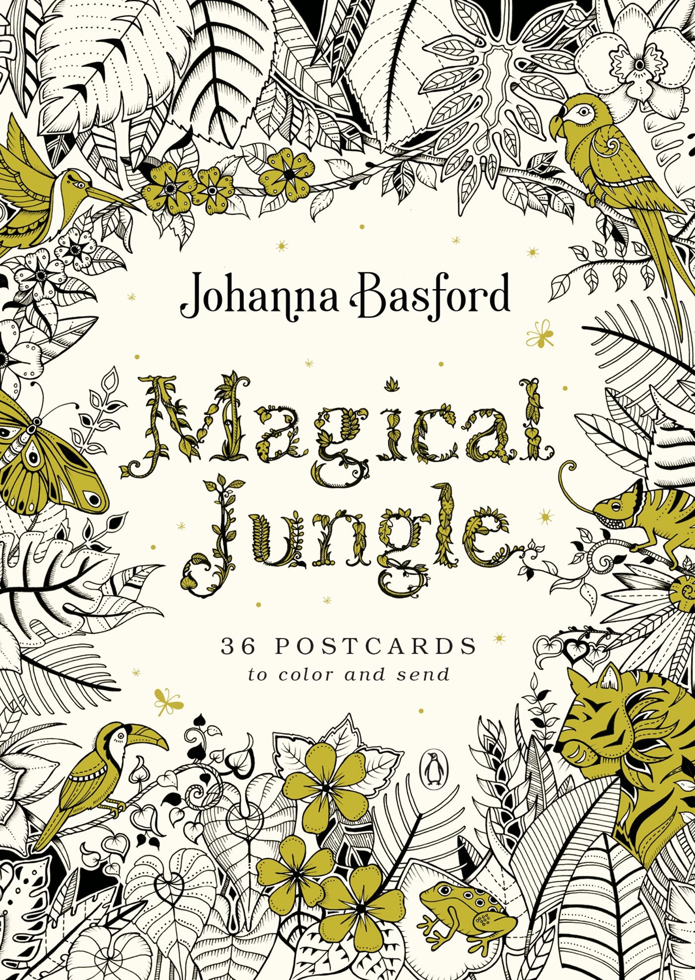 Magical Jungle: 36 Postcards to Color and Send by Basford, Johanna. ISBN 9780143131120.