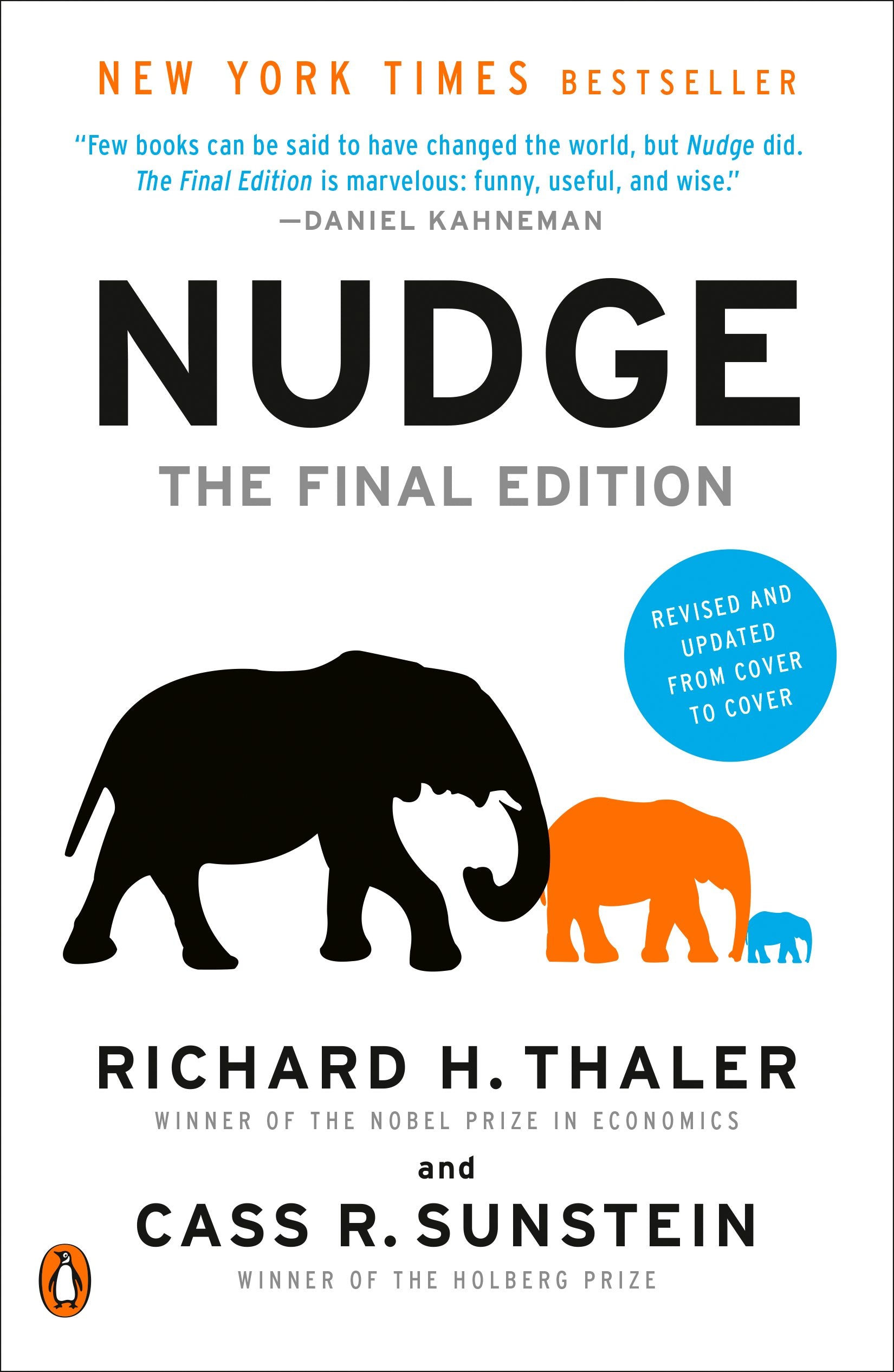 Nudge: The Final Edition by Thaler, Richard H.. ISBN 9780143137009.
