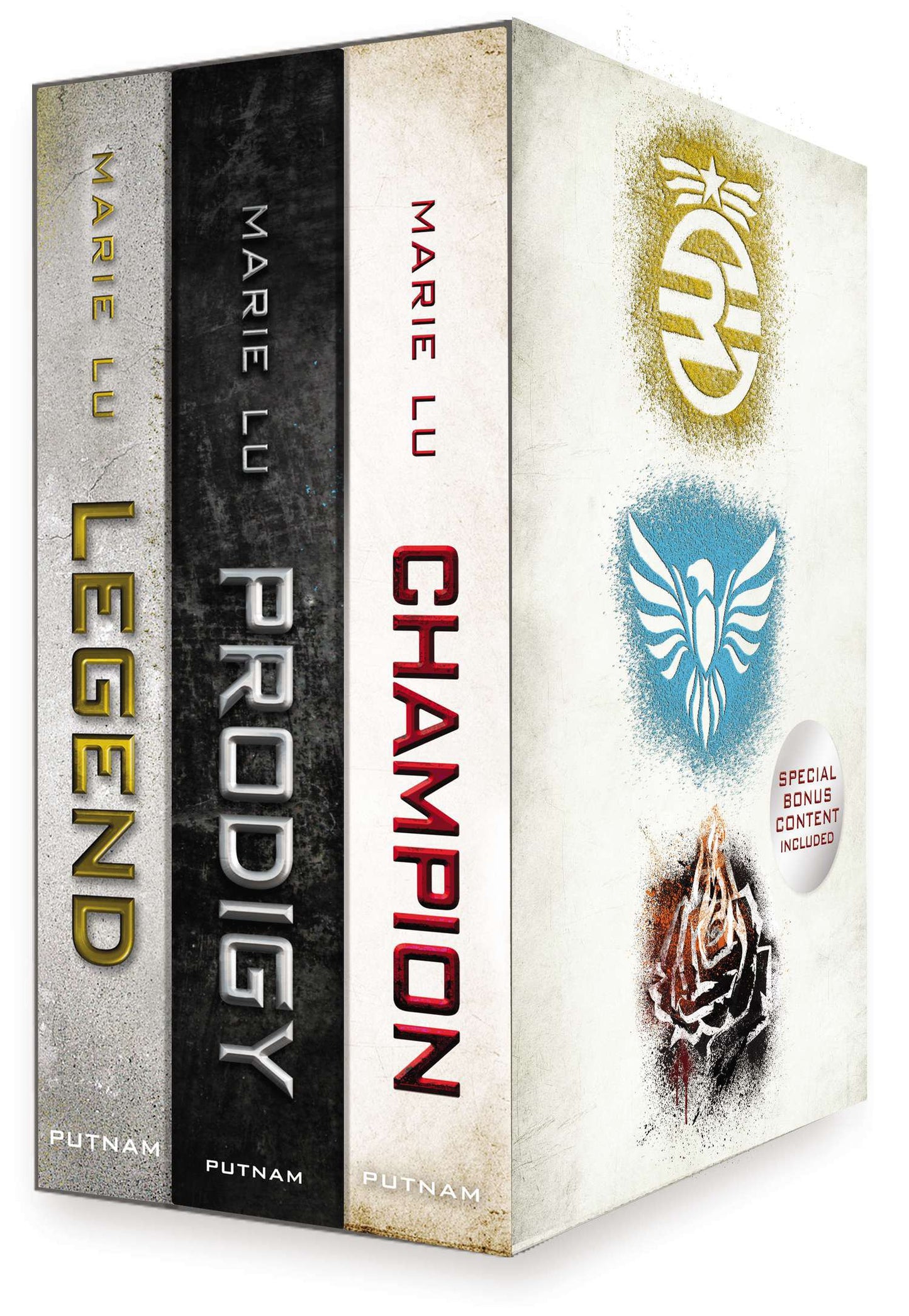 The Legend Trilogy Boxed Set: Legend/Prodigy/Champion [With Life Before Legend] by Lu, Marie. ISBN 9780399166679.