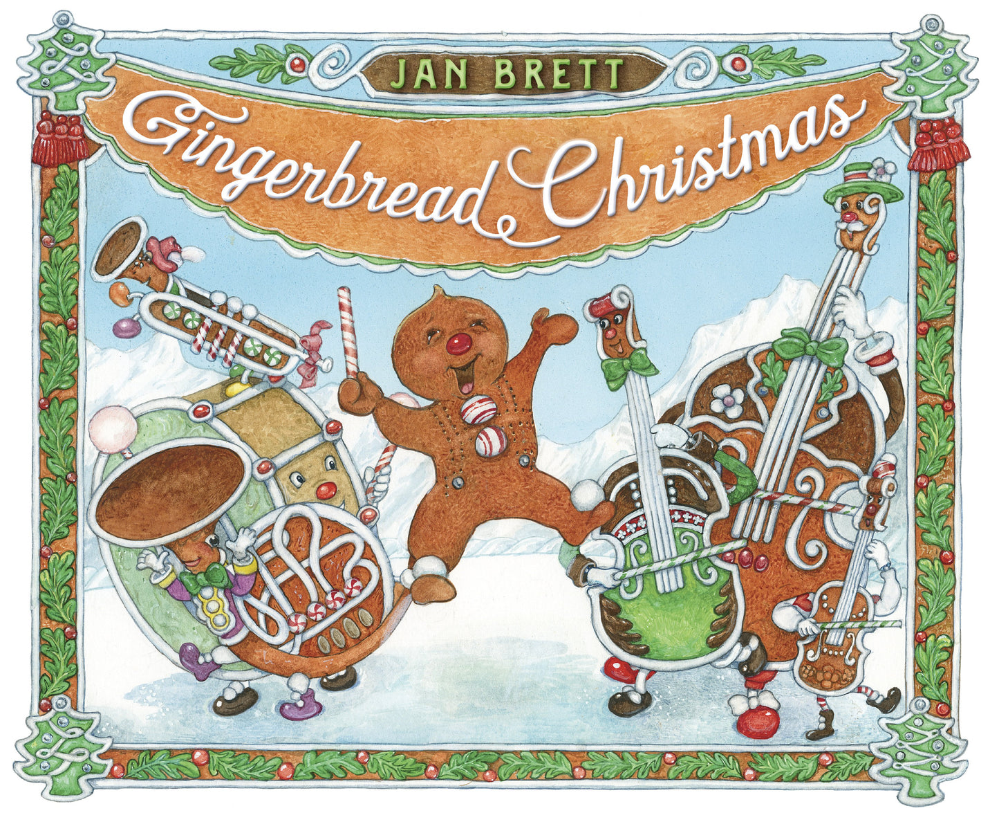 Gingerbread Christmas by Brett, Jan. ISBN 9780399170713.
