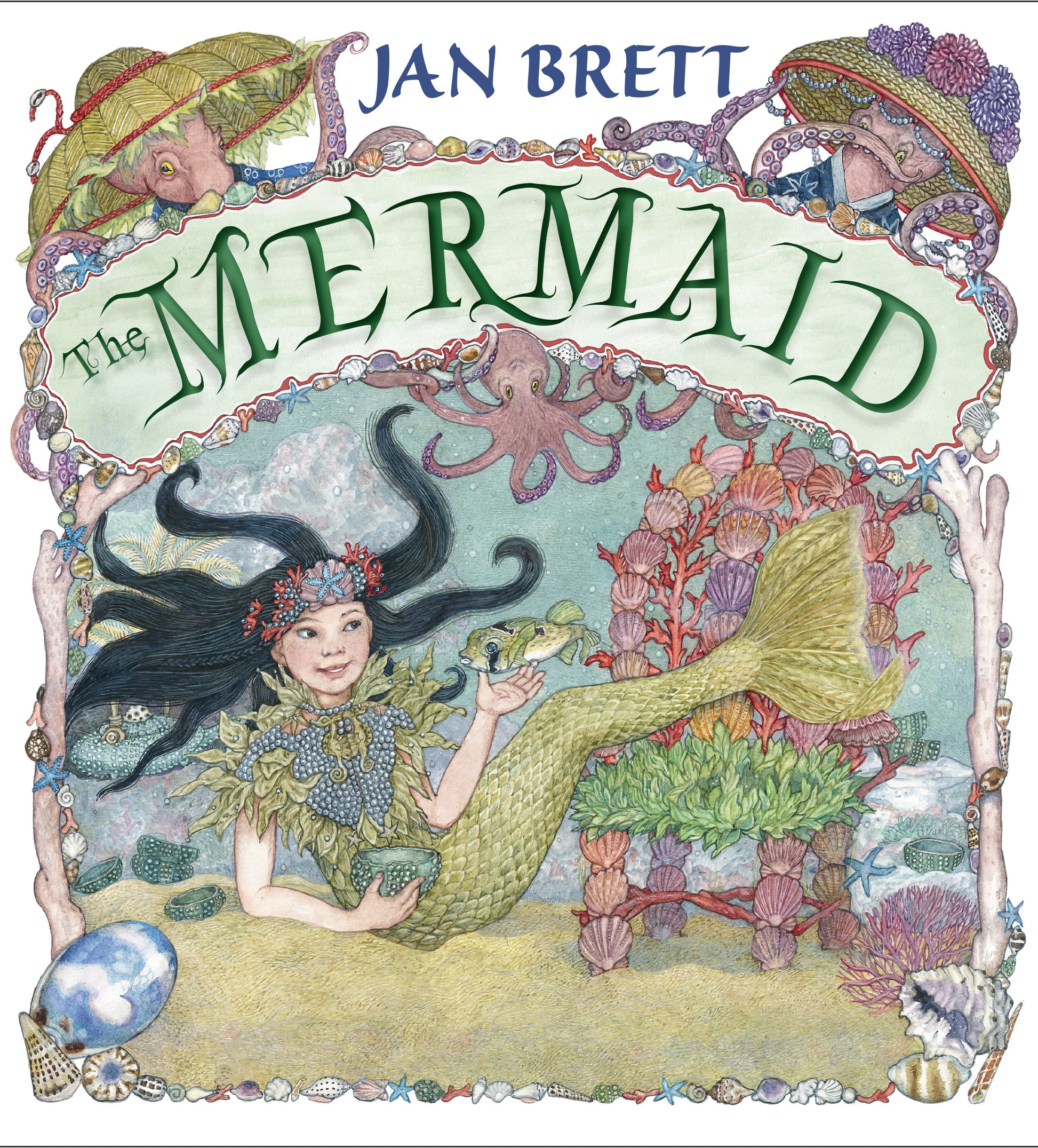 The Mermaid by Brett, Jan. ISBN 9780399170720.