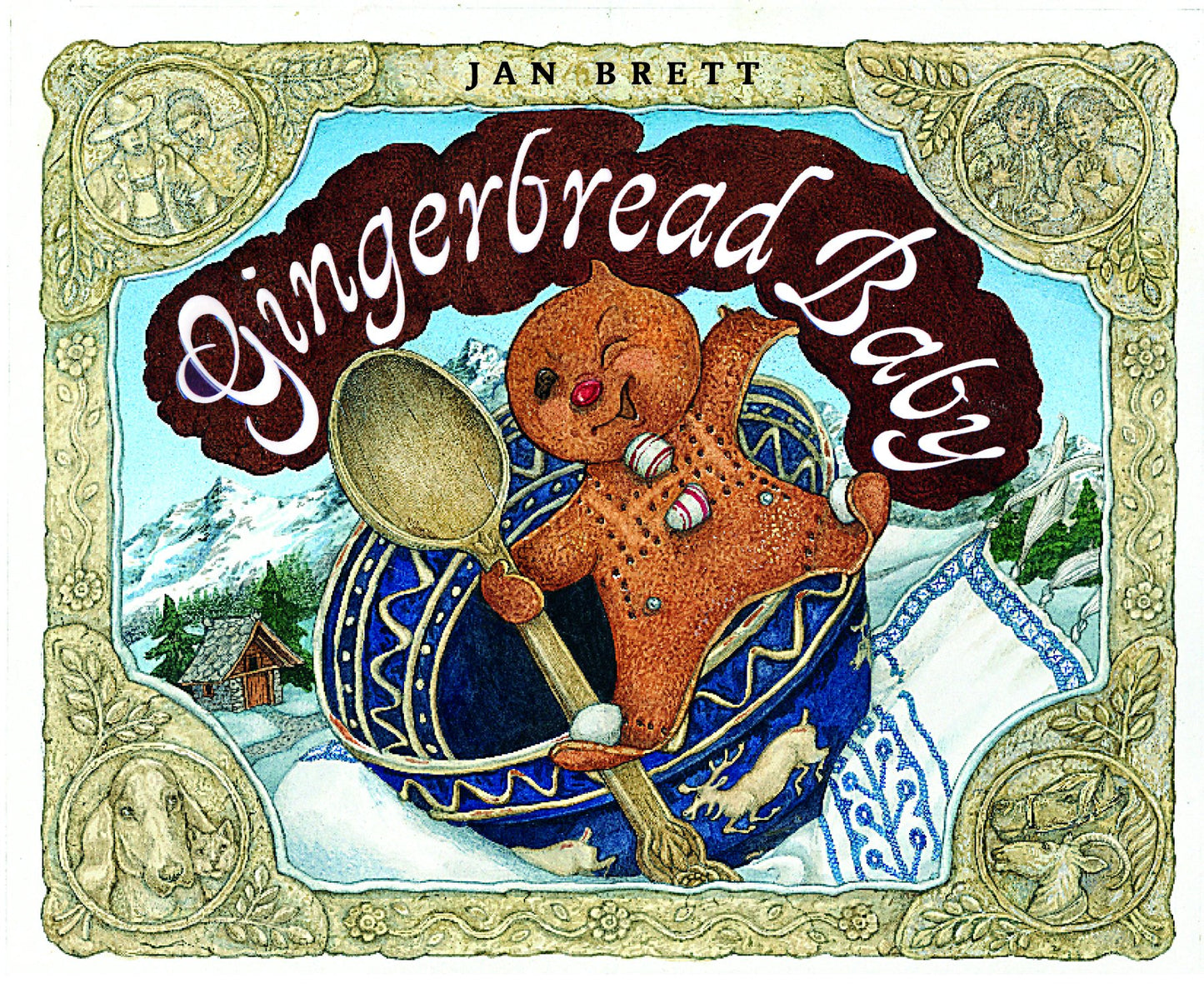 Gingerbread Baby by Brett, Jan. ISBN 9780399234446.
