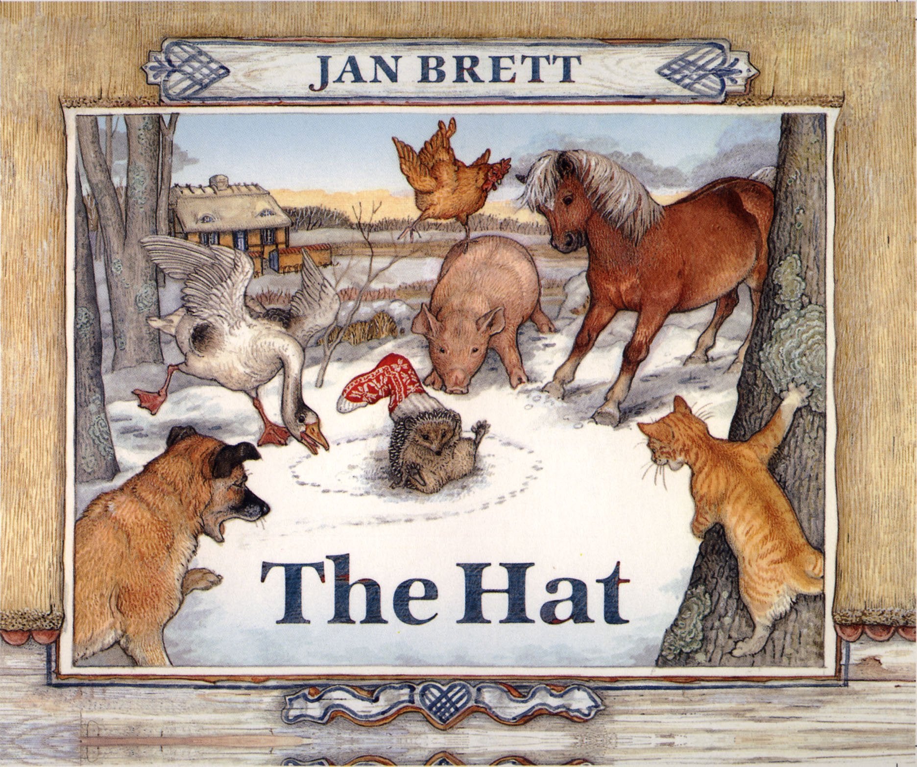 The Hat by Brett, Jan. ISBN 9780399234613.