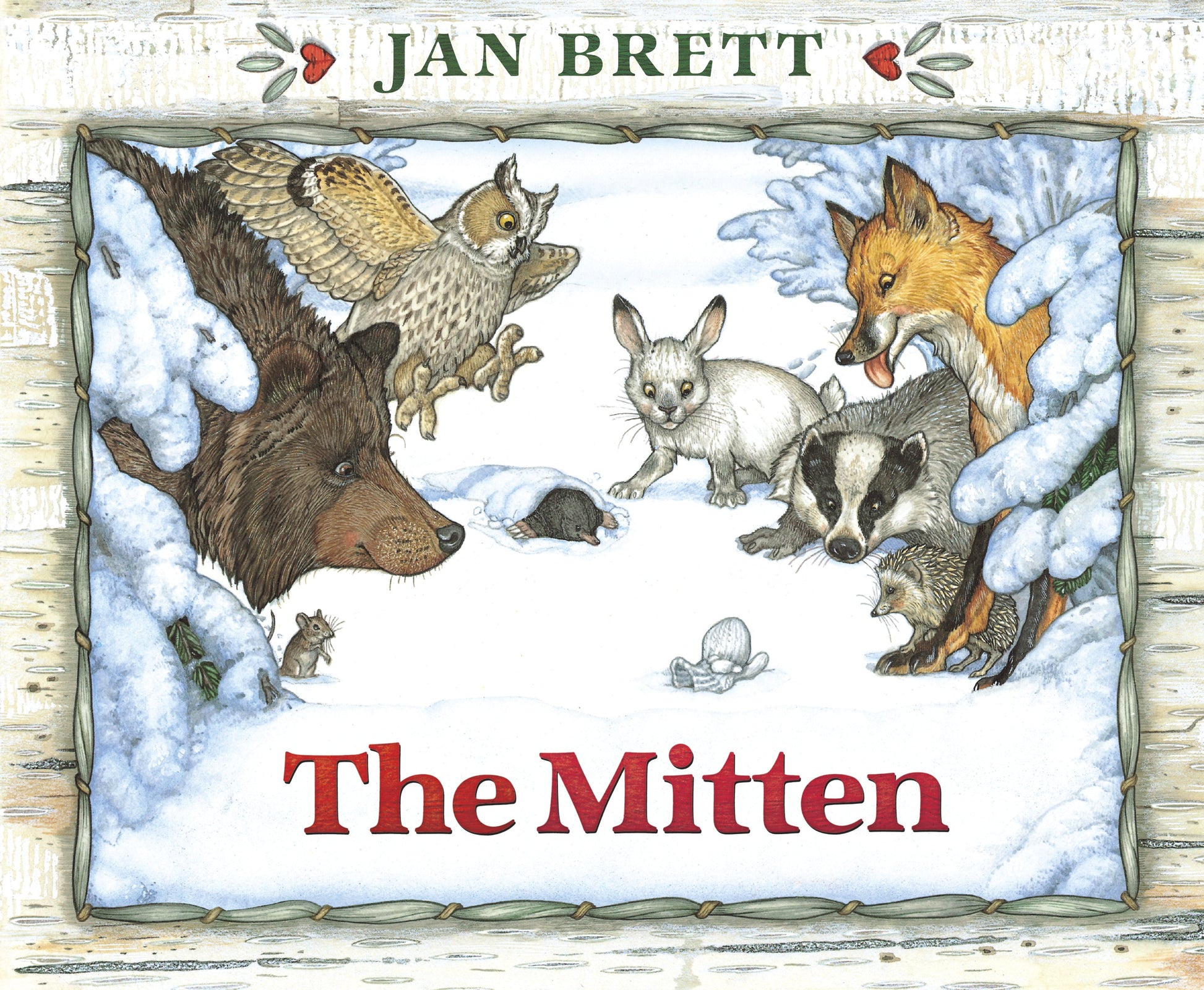The Mitten by Brett, Jan. ISBN 9780399252969.