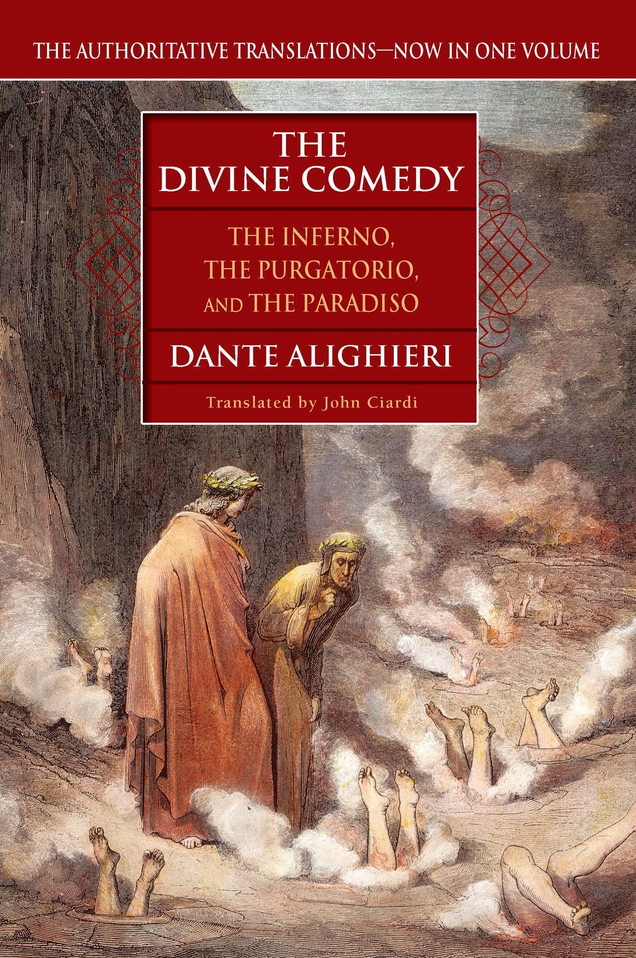 The Divine Comedy: The Inferno, the Purgatorio, the Paradiso by Alighieri, Dante. ISBN 9780451208637.