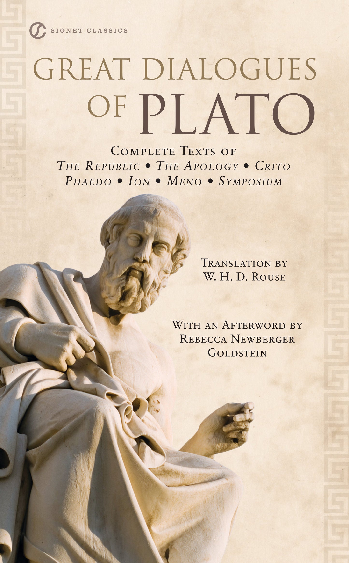 Great Dialogues of Plato by Plato. ISBN 9780451471703.