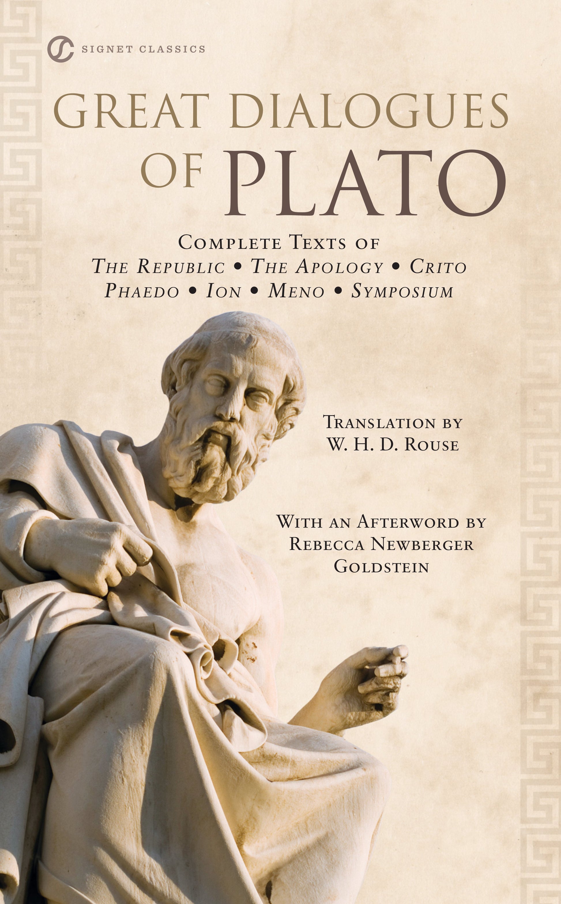 Great Dialogues of Plato by Plato. ISBN 9780451471703.
