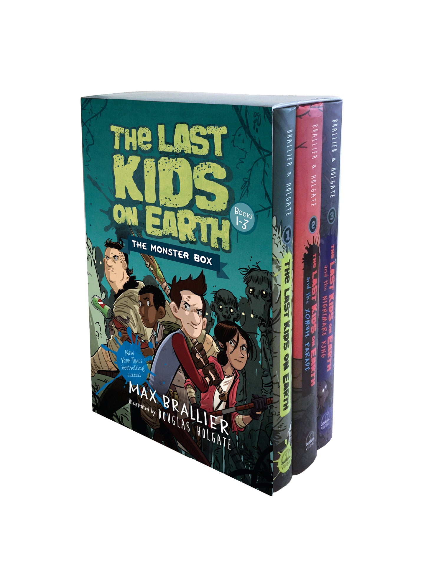 The Last Kids on Earth: The Monster Box (Books 1-3) by Brallier, Max. ISBN 9780451481085.