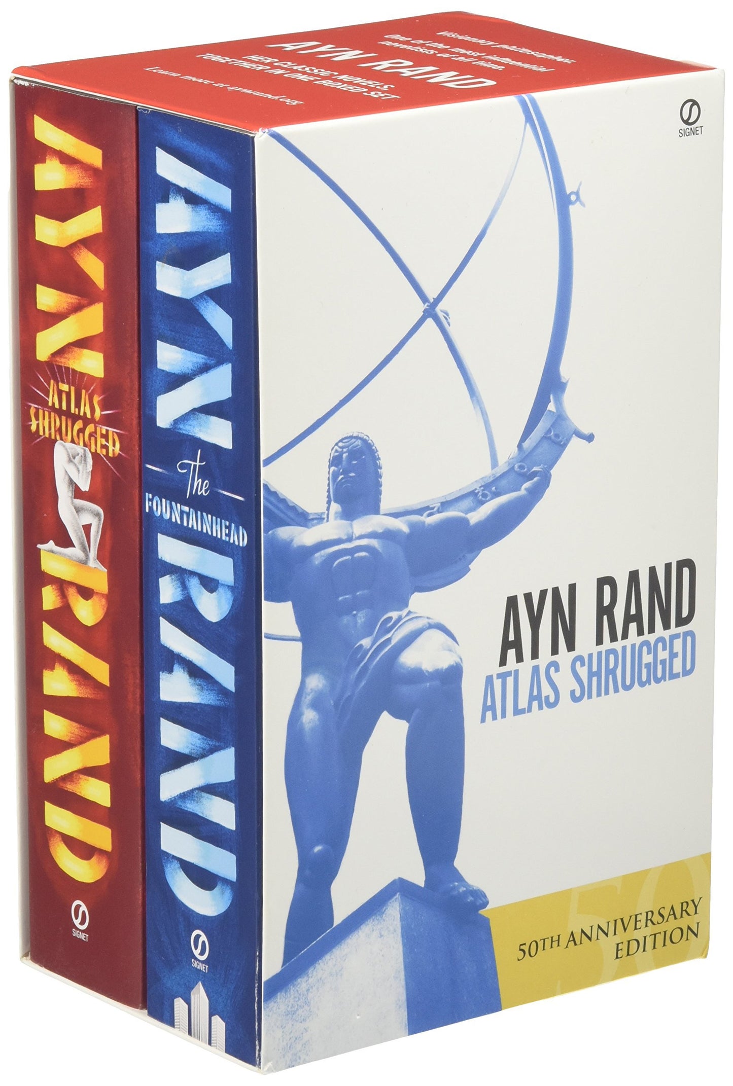 Ayn Rand Box Set: Atlas Shrugged and the Fountainhead by Rand, Ayn. ISBN 9780451947673.
