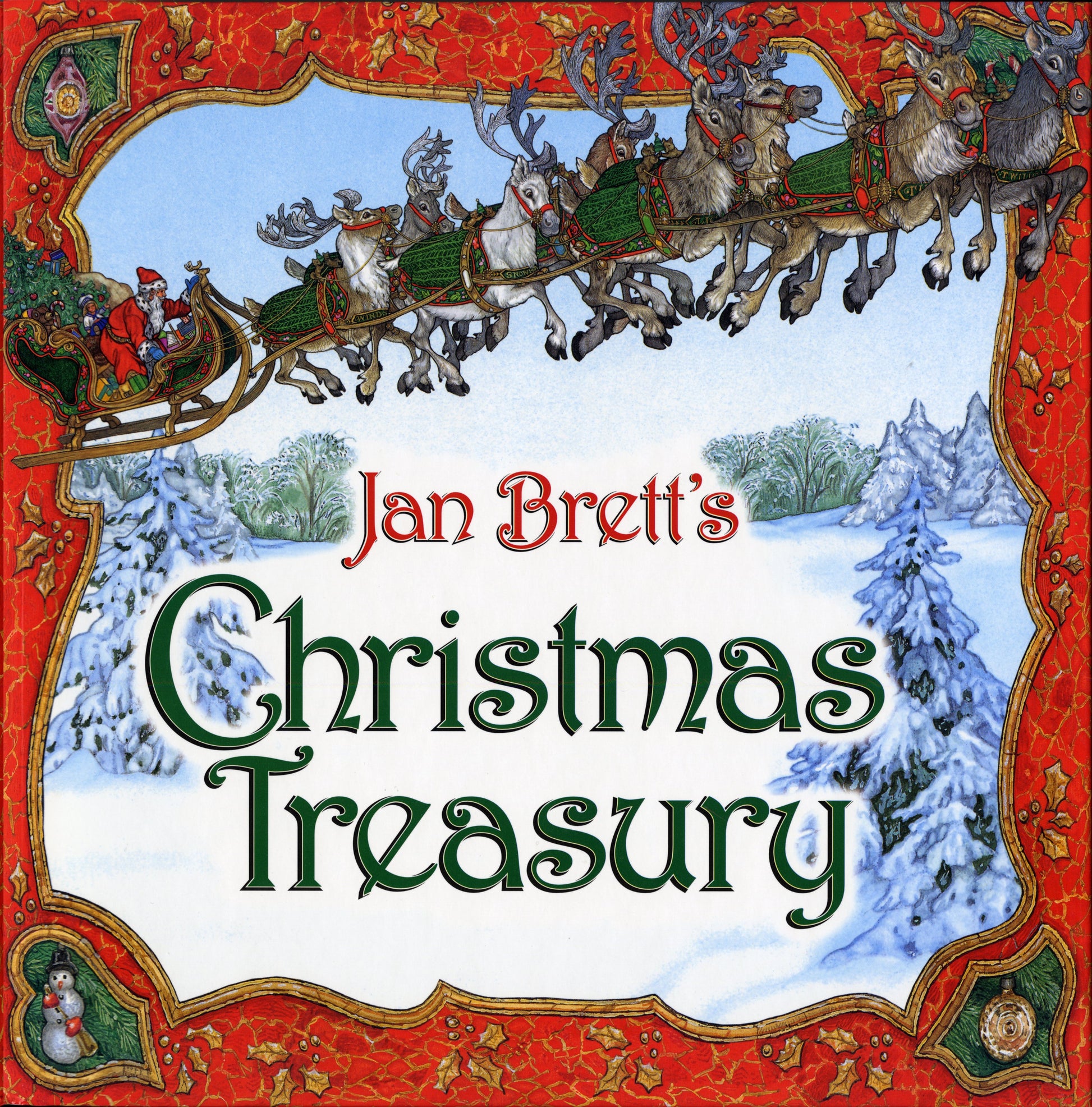 Jan Brett's Christmas Treasury by Brett, Jan. ISBN 9780525517184.