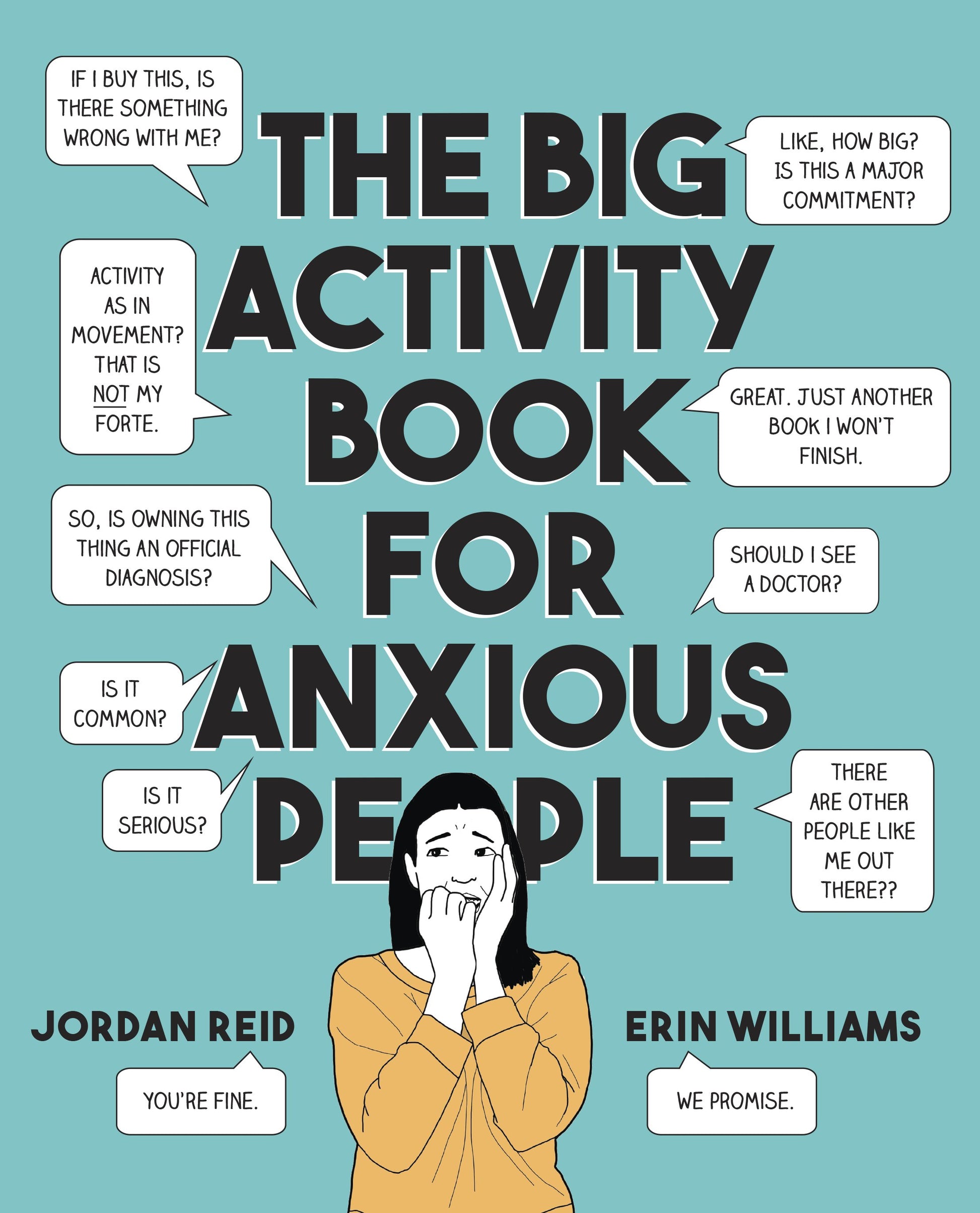 The Big Activity Book for Anxious People by Reid, Jordan. ISBN 9780525538066.