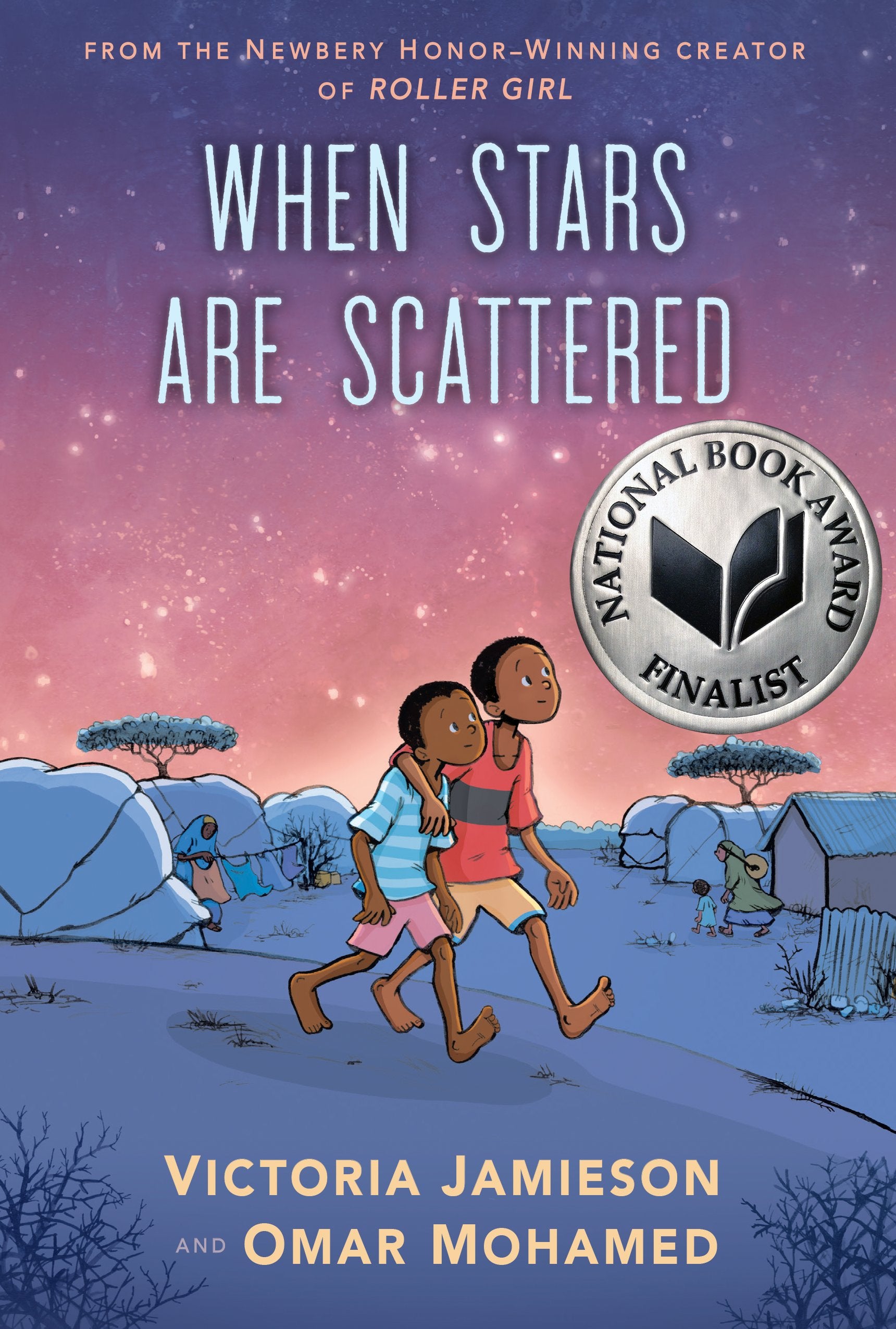 When Stars Are Scattered: (National Book Award Finalist) by Jamieson, Victoria. ISBN 9780525553915.