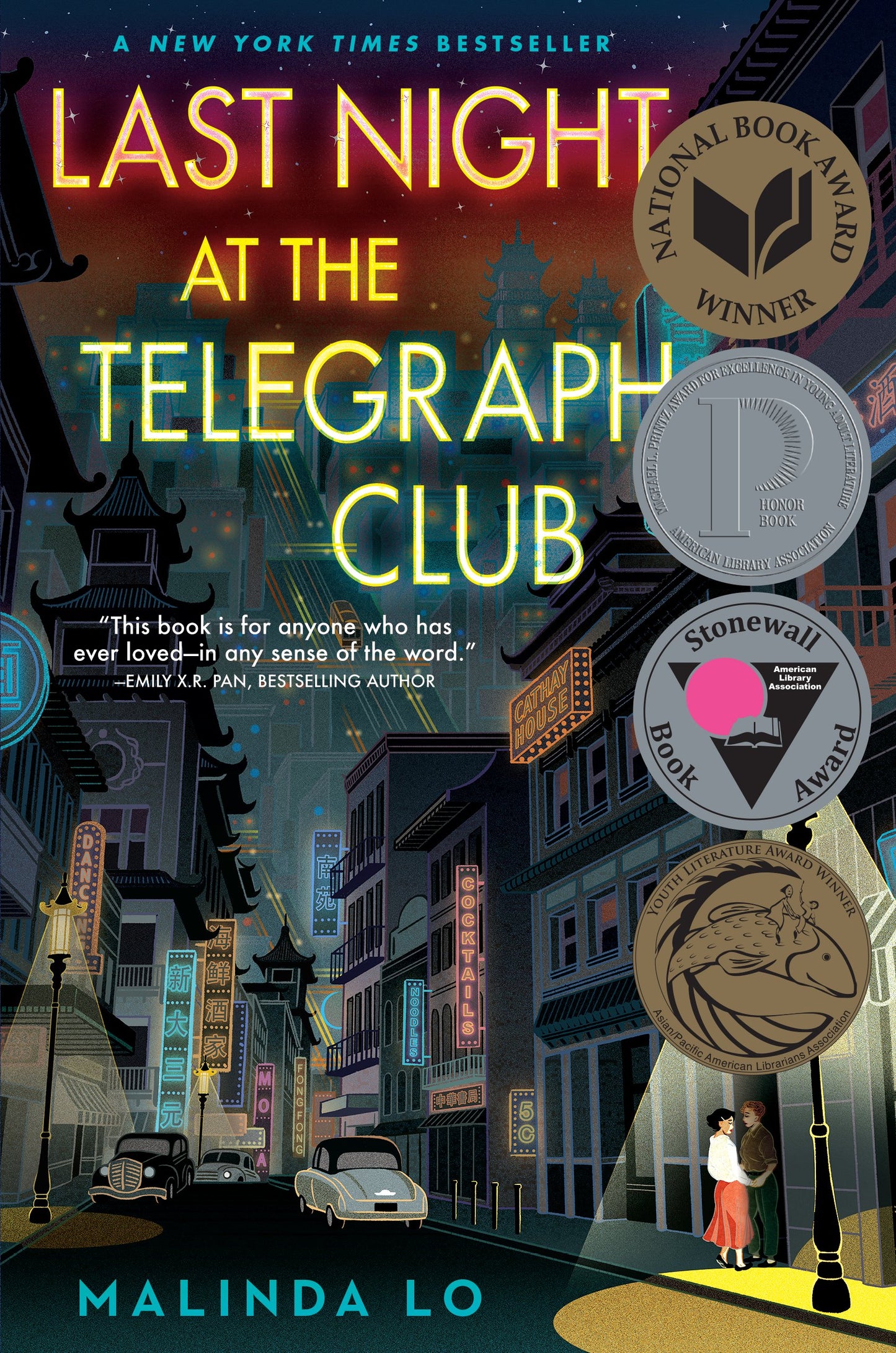 Last Night at the Telegraph Club by Lo, Malinda. ISBN 9780525555254.