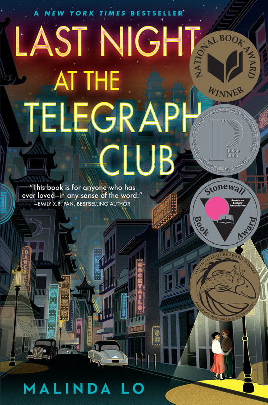 Last Night at the Telegraph Club by Lo, Malinda. ISBN 9780525555254.