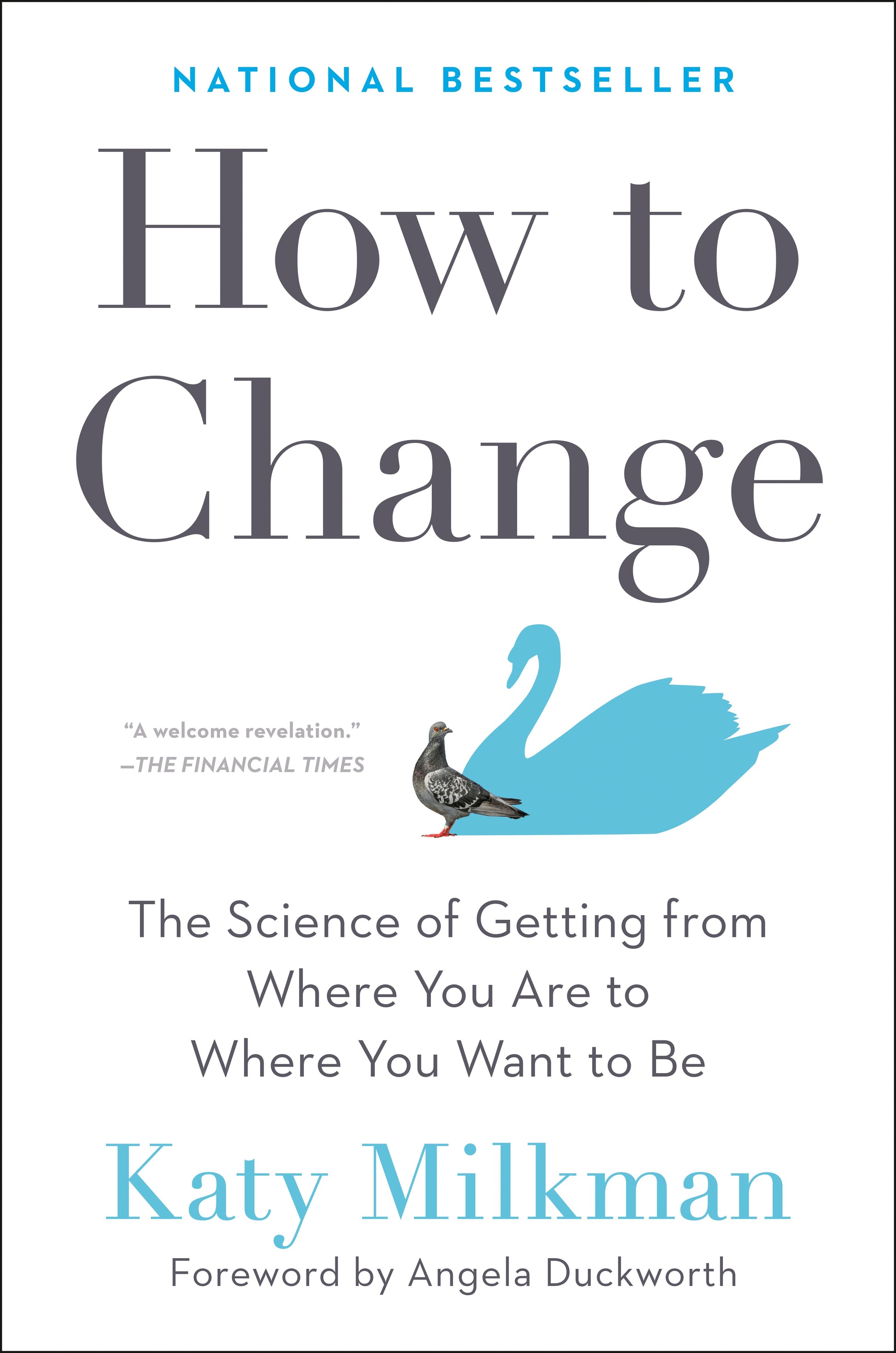 How to Change: The Science of Getting from Where You Are to Where You Want to Be by Milkman, Katy. ISBN 9780593083758.