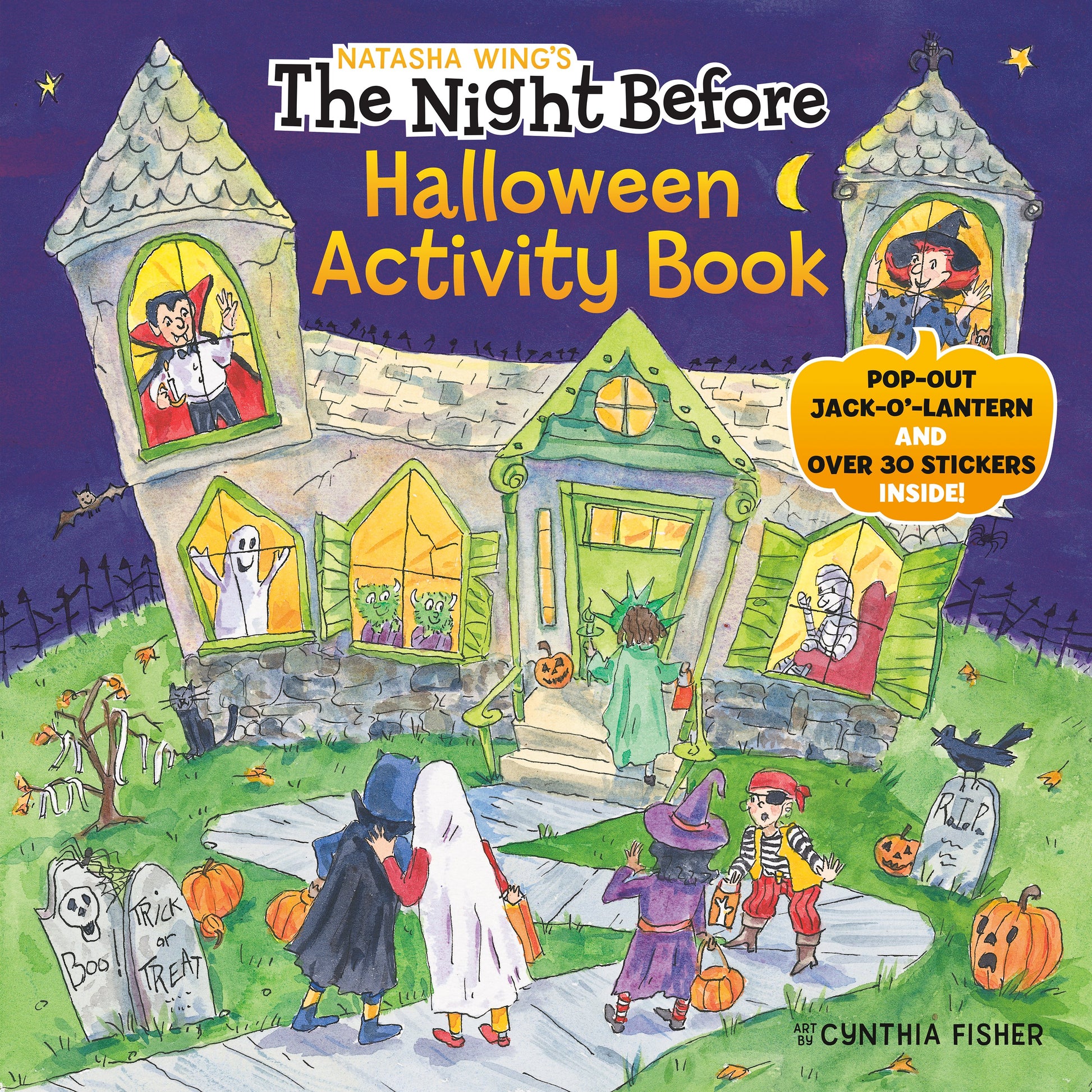 The Night Before Halloween Activity Book by Wing, Natasha. ISBN 9780593095584.