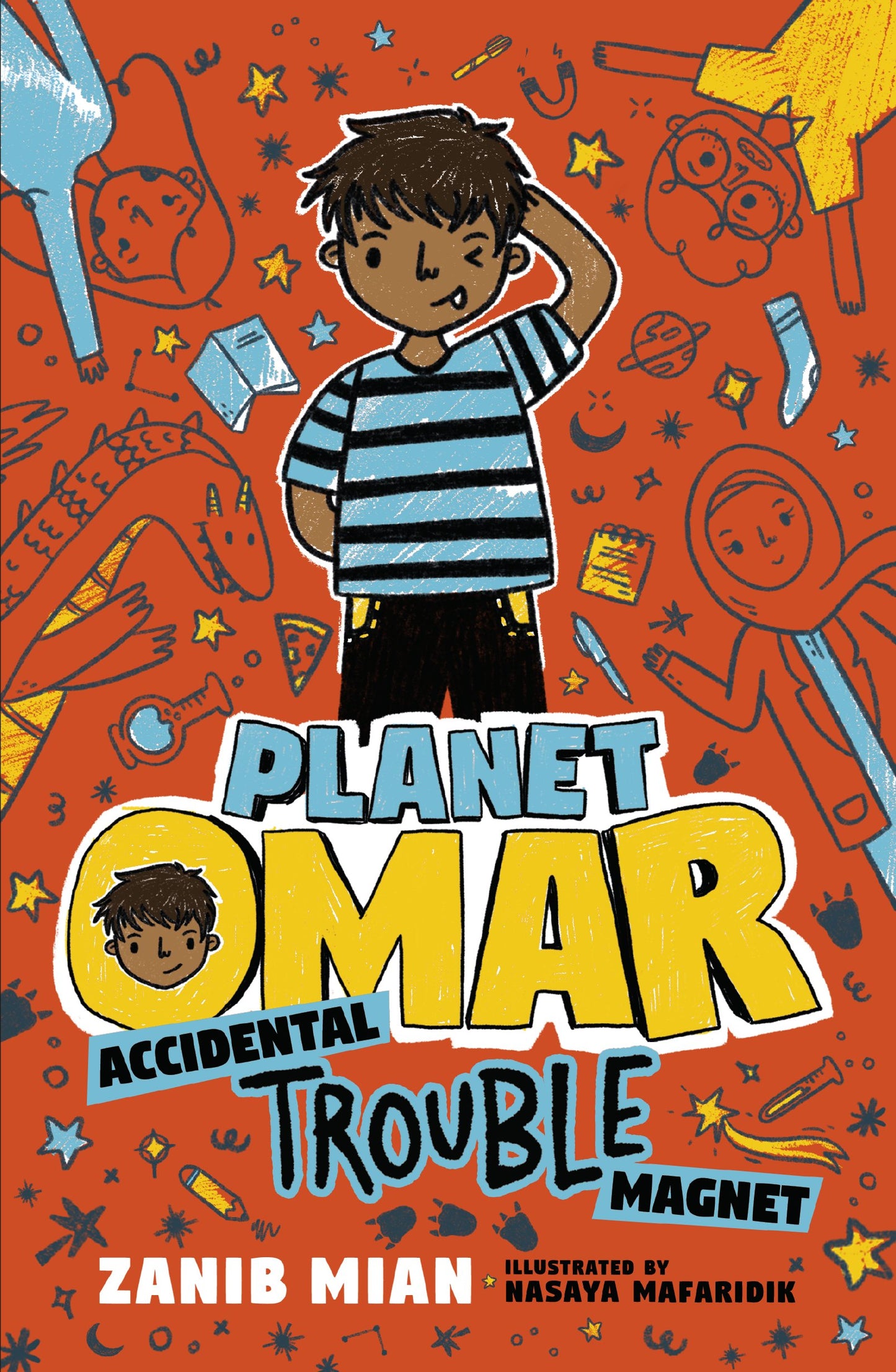 Planet Omar: Accidental Trouble Magnet by Mian, Zanib. ISBN 9780593109212.