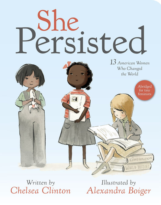 She Persisted by Clinton, Chelsea. ISBN 9780593117583.