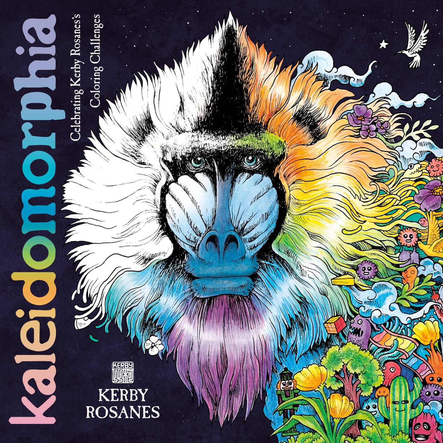 Kaleidomorphia: Celebrating Kerby Rosanes's Coloring Challenges by Rosanes, Kerby. ISBN 9780593186282.