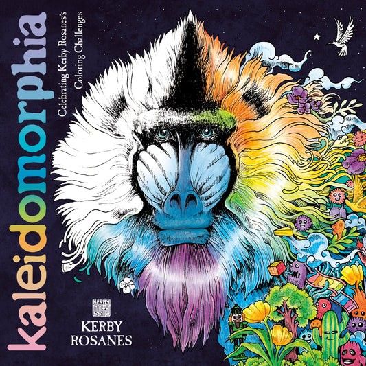 Kaleidomorphia: Celebrating Kerby Rosanes's Coloring Challenges by Rosanes, Kerby. ISBN 9780593186282.