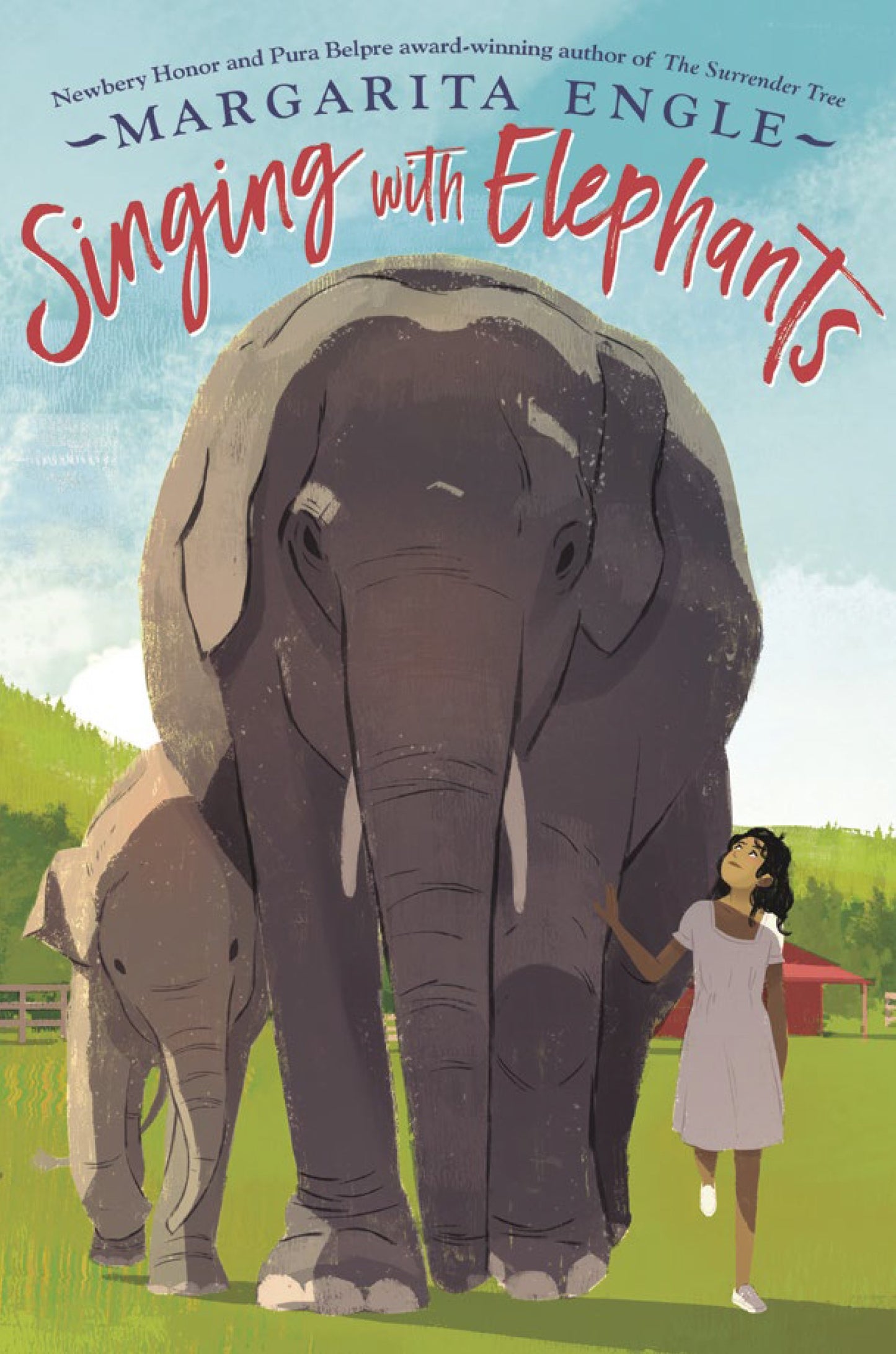 Singing with Elephants by Engle, Margarita. ISBN 9780593206690.