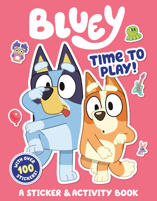 Bluey: Time to Play!: A Sticker & Activity Book by Penguin Young Readers Licenses. ISBN 9780593224557.