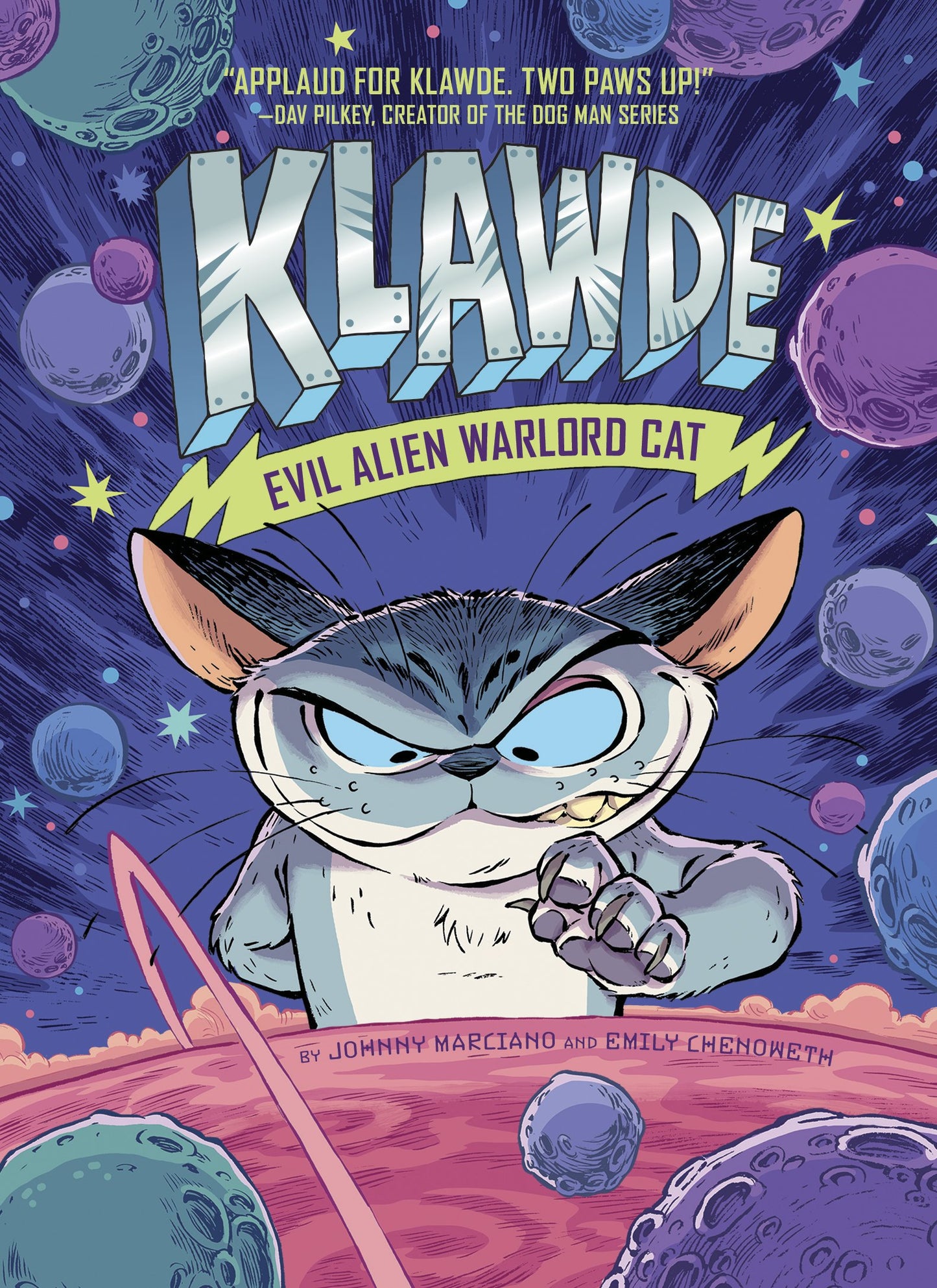 Klawde: Evil Alien Warlord Cat #1 by Marciano, Johnny. ISBN 9780593225233.