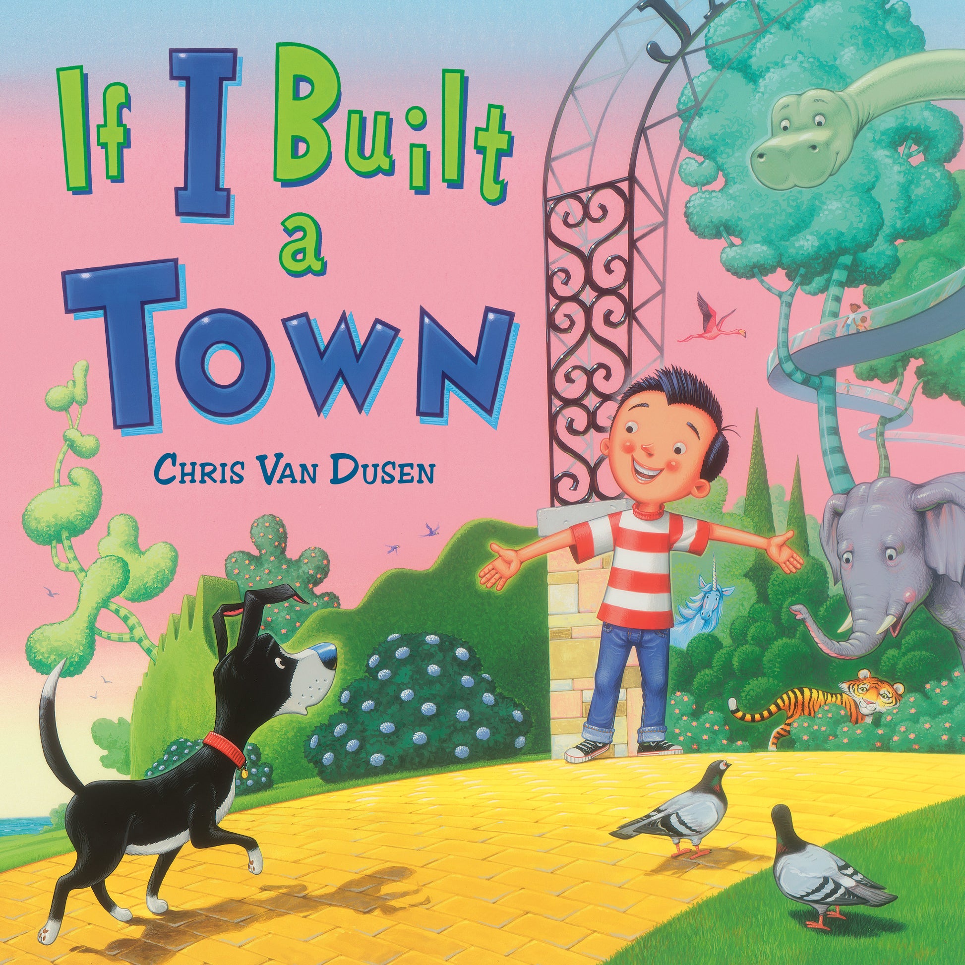 If I Built a Town by Van Dusen, Chris. ISBN 9780593324981.