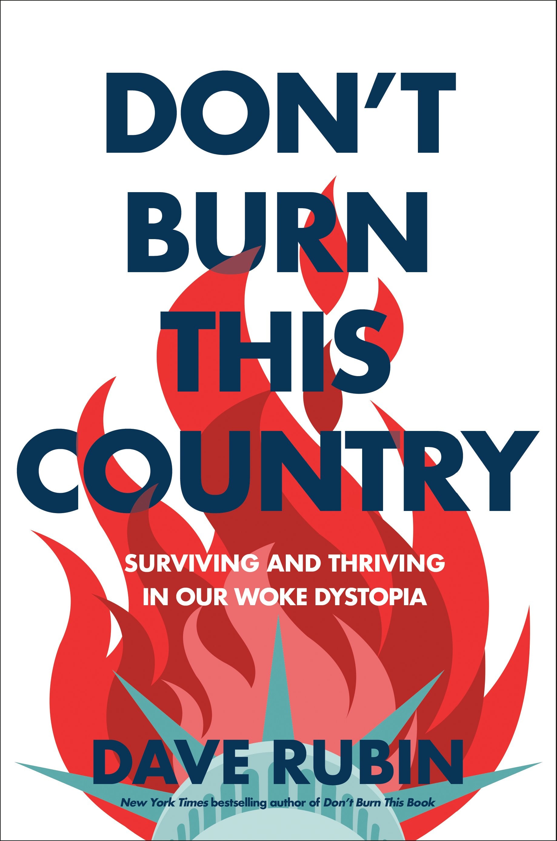 Don't Burn This Country: Surviving and Thriving in Our Woke Dystopia by Rubin, Dave. ISBN 9780593332146.