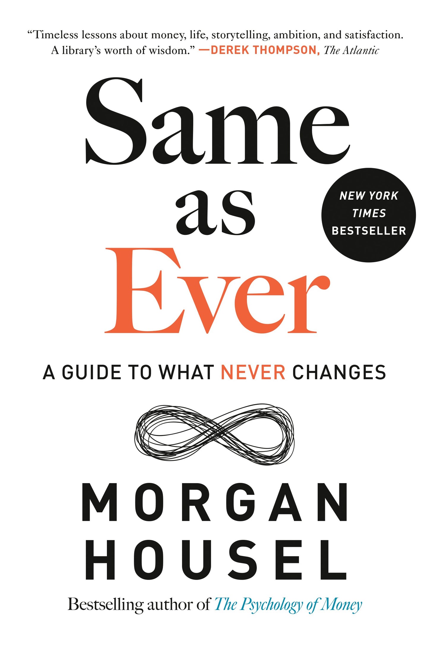 Same as Ever: A Guide to What Never Changes by Housel, Morgan. ISBN 9780593332702.