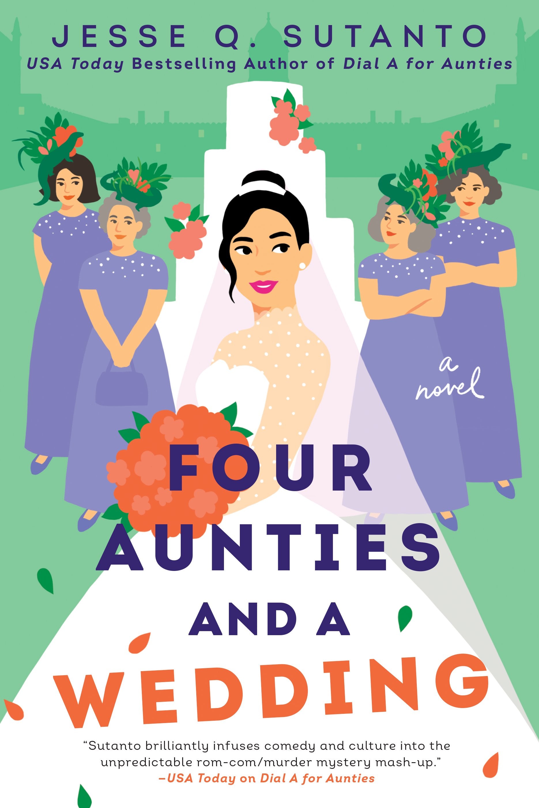 Four Aunties and a Wedding by Sutanto, Jesse Q.. ISBN 9780593333051.