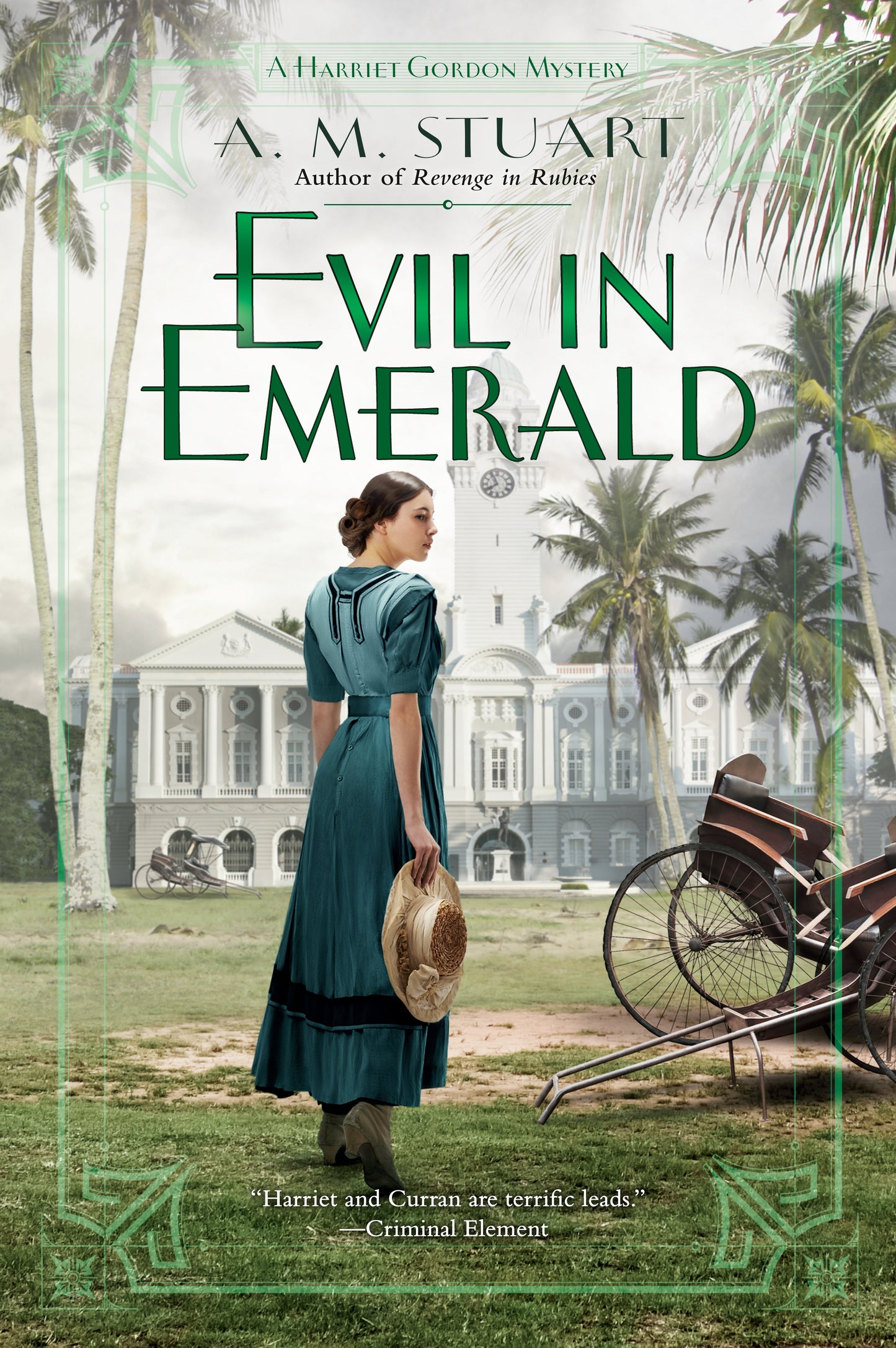Evil in Emerald by Stuart, A. M.. ISBN 9780593335482.