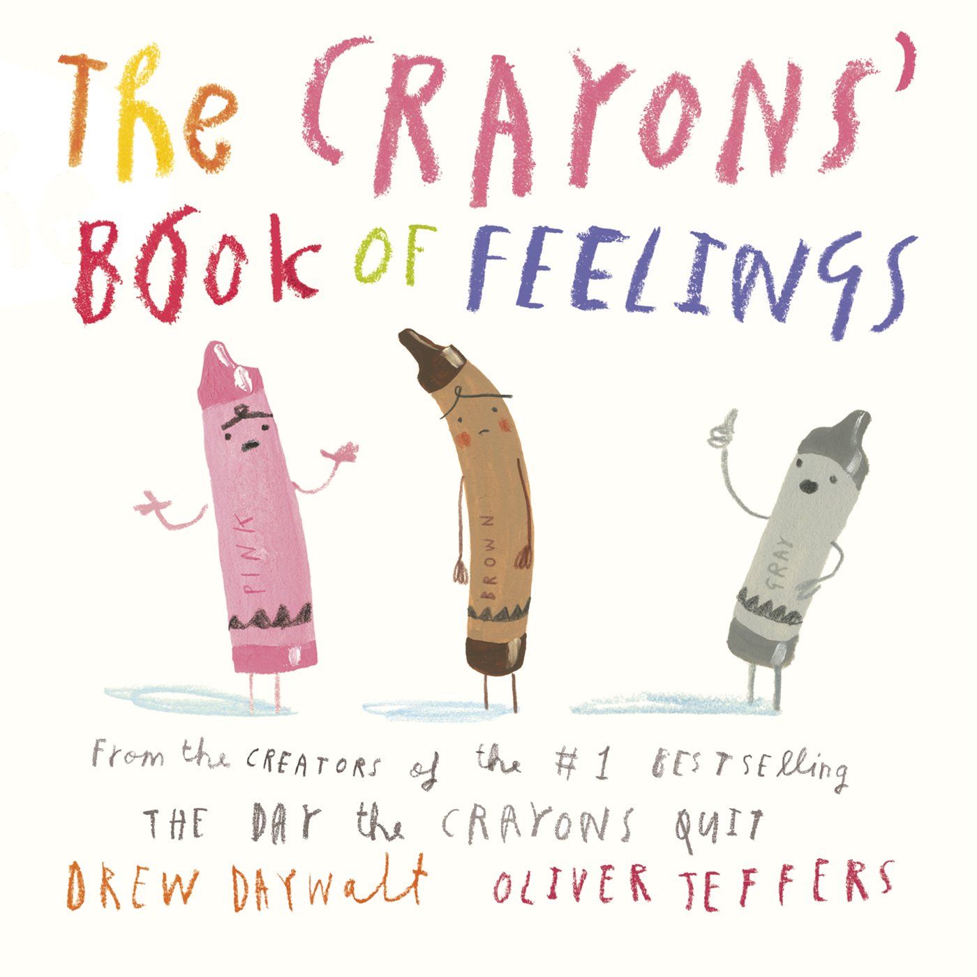 The Crayons' Book of Feelings by Daywalt, Drew. ISBN 9780593352939.