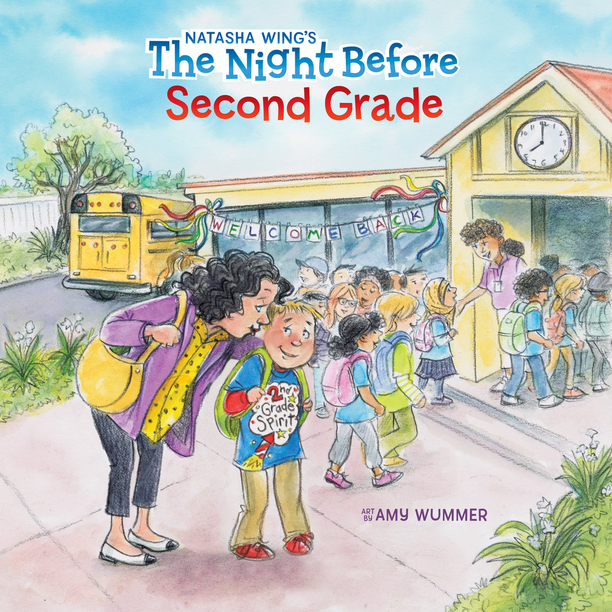The Night Before Second Grade by Wing, Natasha. ISBN 9780593382745.
