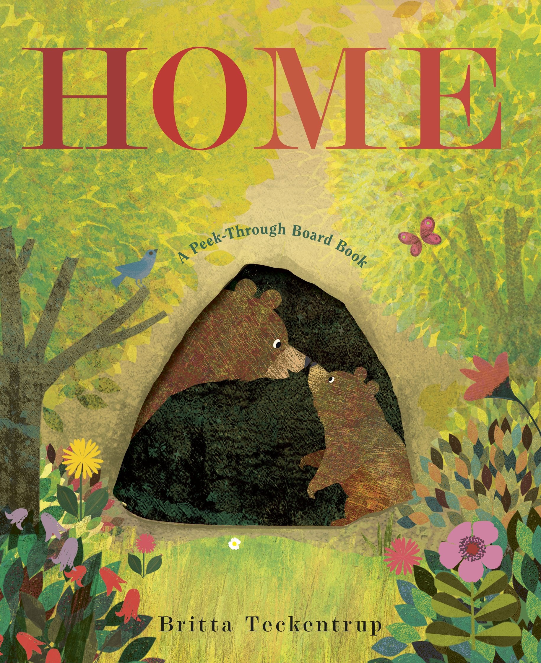 Home: A Peek-Through Board Book by Teckentrup, Britta. ISBN 9780593518953.