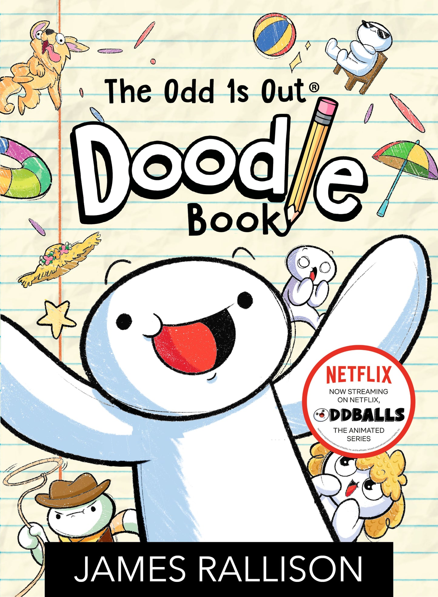 The Odd 1s Out Doodle Book by Rallison, James. ISBN 9780593539453.