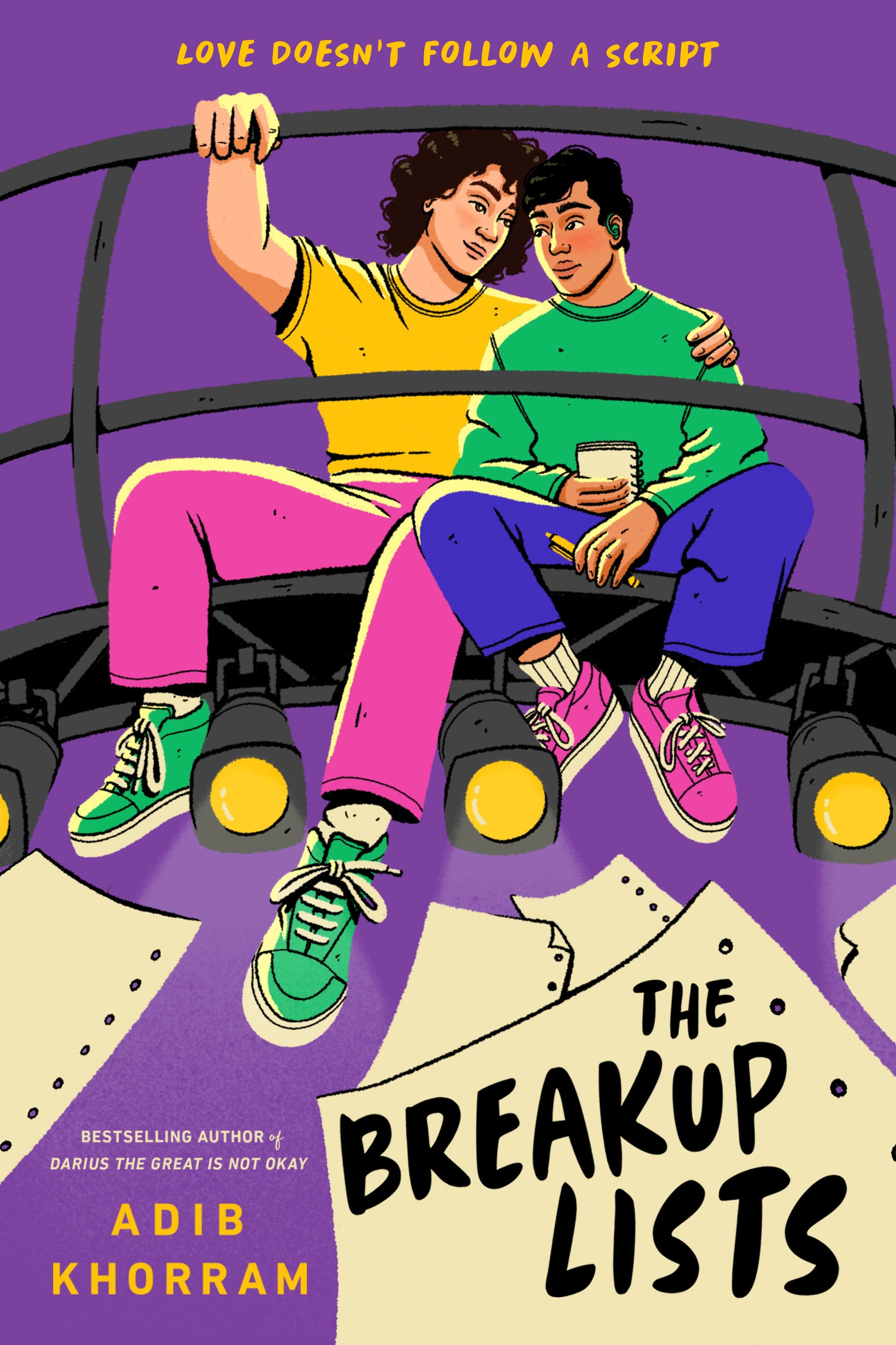 The Breakup Lists by Khorram, Adib. ISBN 9780593616390.