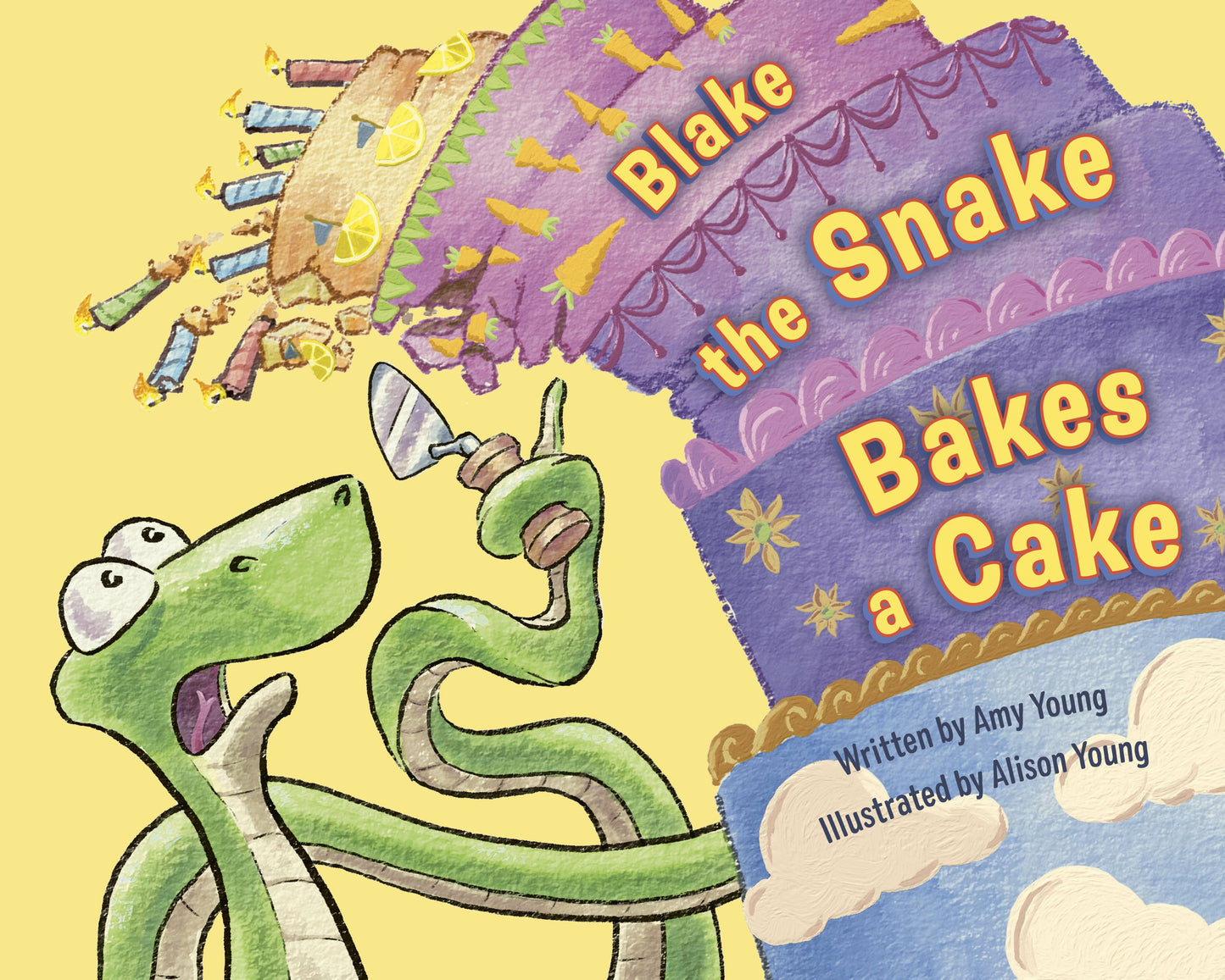 Blake the Snake Bakes a Cake by Young, Amy. ISBN 9780593621745.