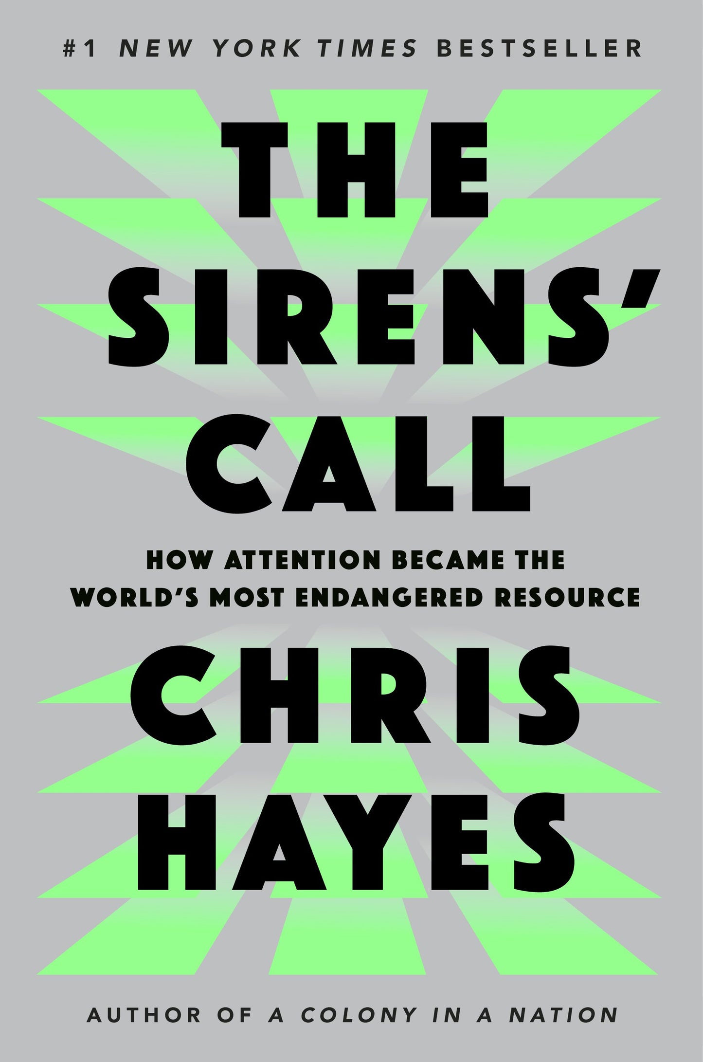 The Sirens' Call: How Attention Became the World's Most Endangered Resource by Hayes, Chris. ISBN 9780593653111.