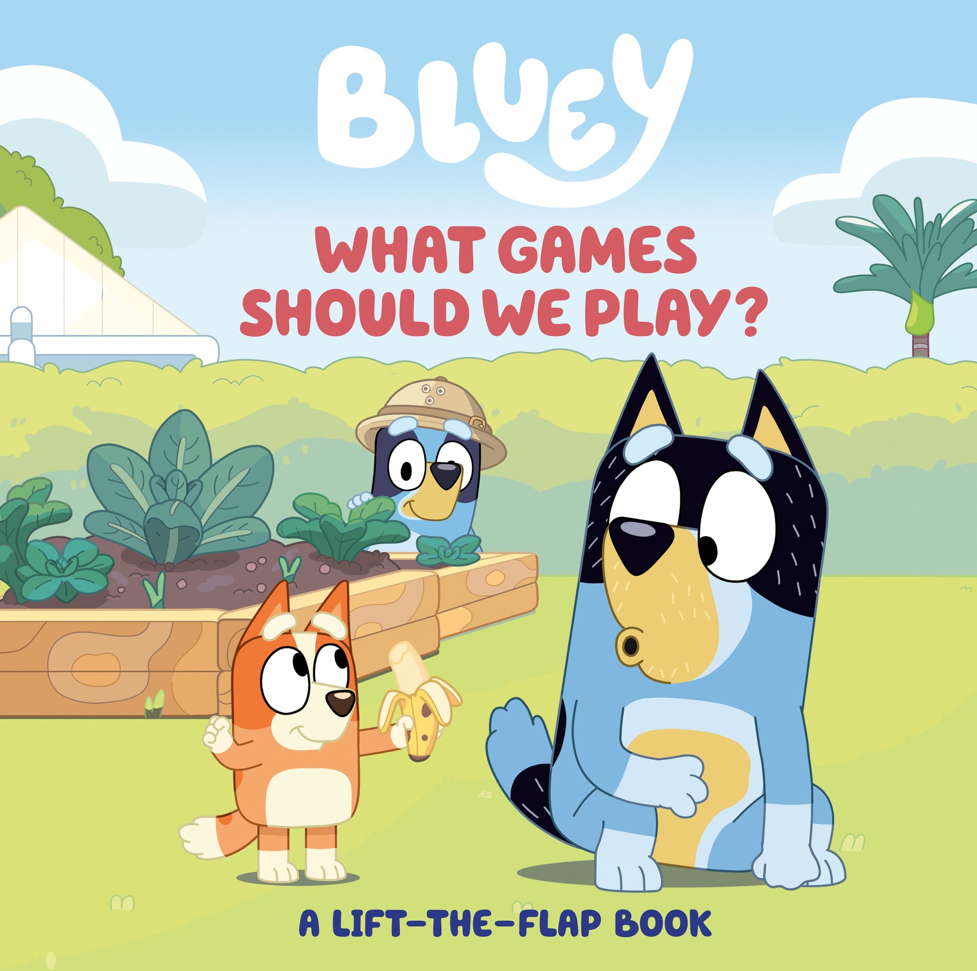 Bluey: What Games Should We Play?: A Lift-The-Flap Book by May, Tallulah. ISBN 9780593658420.