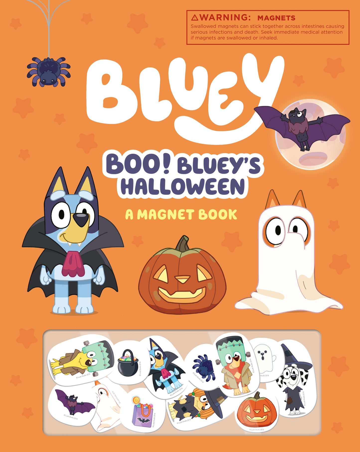Boo! Bluey's Halloween: A Magnet Book by Penguin Young Readers Licenses. ISBN 9780593659540.