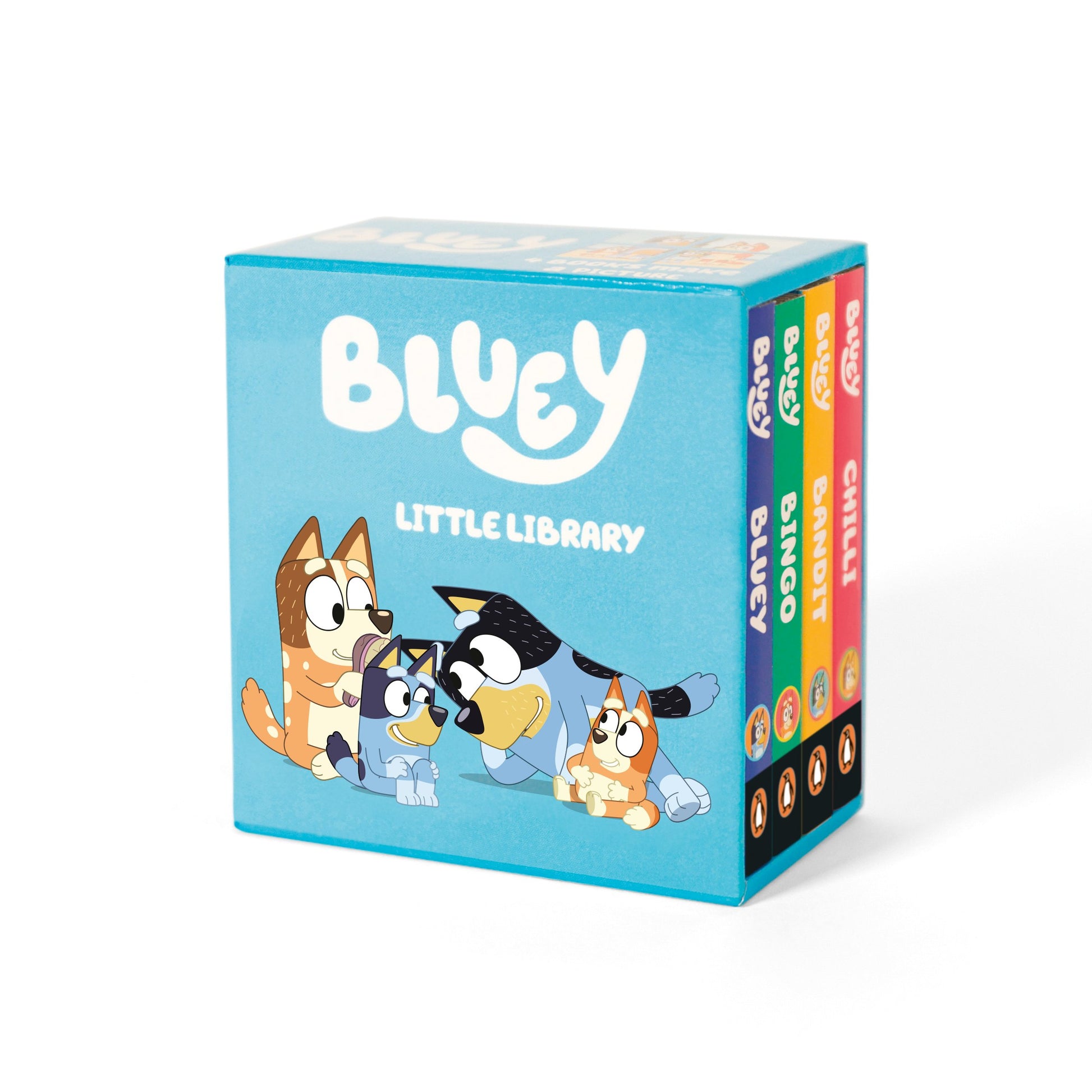 Bluey: Little Library 4-Book Box Set by Penguin Young Readers Licenses. ISBN 9780593752258.