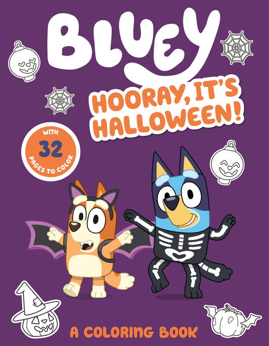 Bluey: Hooray, It's Halloween!: A Coloring Book by Penguin Young Readers Licenses. ISBN 9780593752555.
