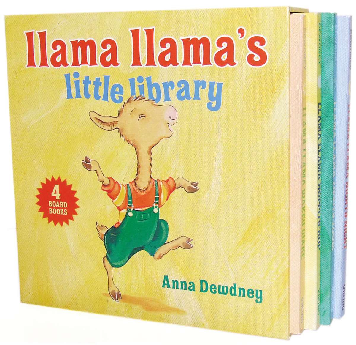 Llama Llama's Little Library: Llama Llama Wakey-Wake/Llama Llama Hoppity-Hop/Llama Llama Zippity-Zoom/Llama Llama Nighty-Night by Dewdney, Anna. ISBN 9780670016488.