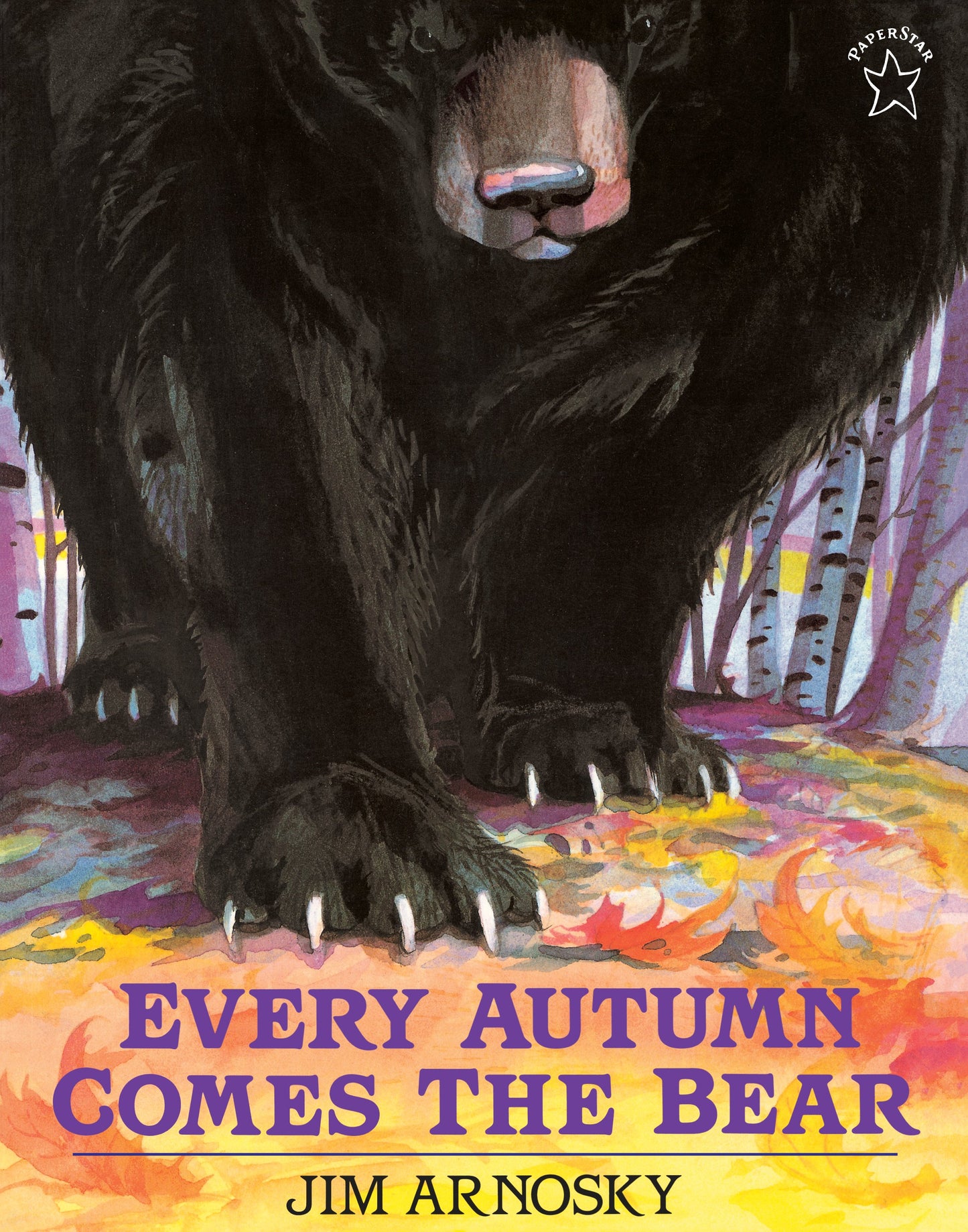 Every Autumn Comes the Bear by Arnosky, Jim. ISBN 9780698114050.