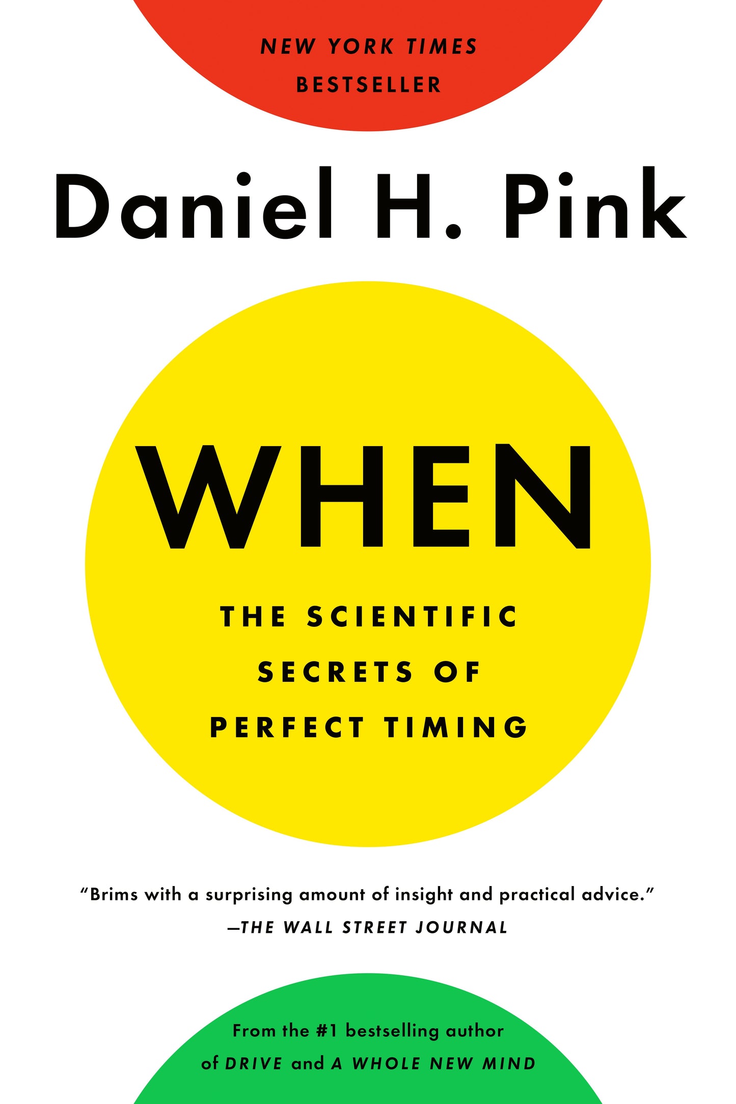When: The Scientific Secrets of Perfect Timing by Pink, Daniel H.. ISBN 9780735210639.