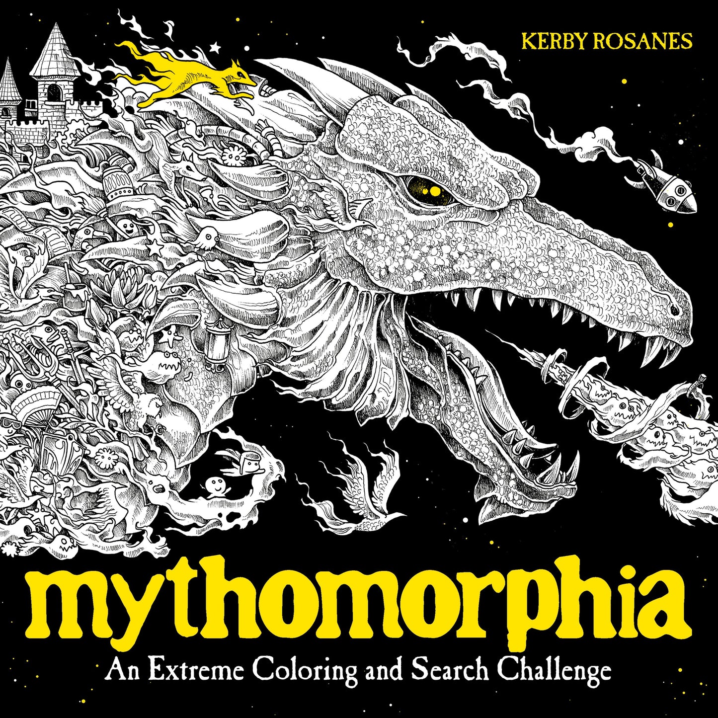 Mythomorphia: An Extreme Coloring and Search Challenge by Rosanes, Kerby. ISBN 9780735211094.
