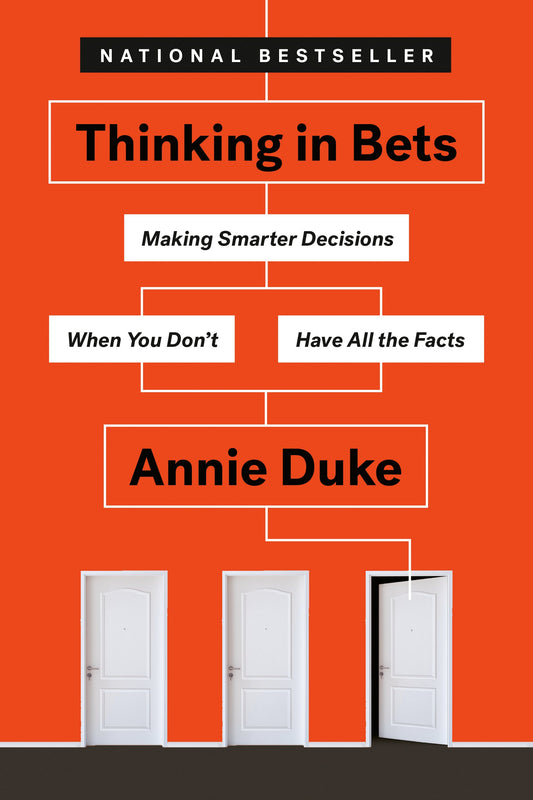 Thinking in Bets: Making Smarter Decisions When You Don't Have All the Facts by Duke, Annie. ISBN 9780735216372.
