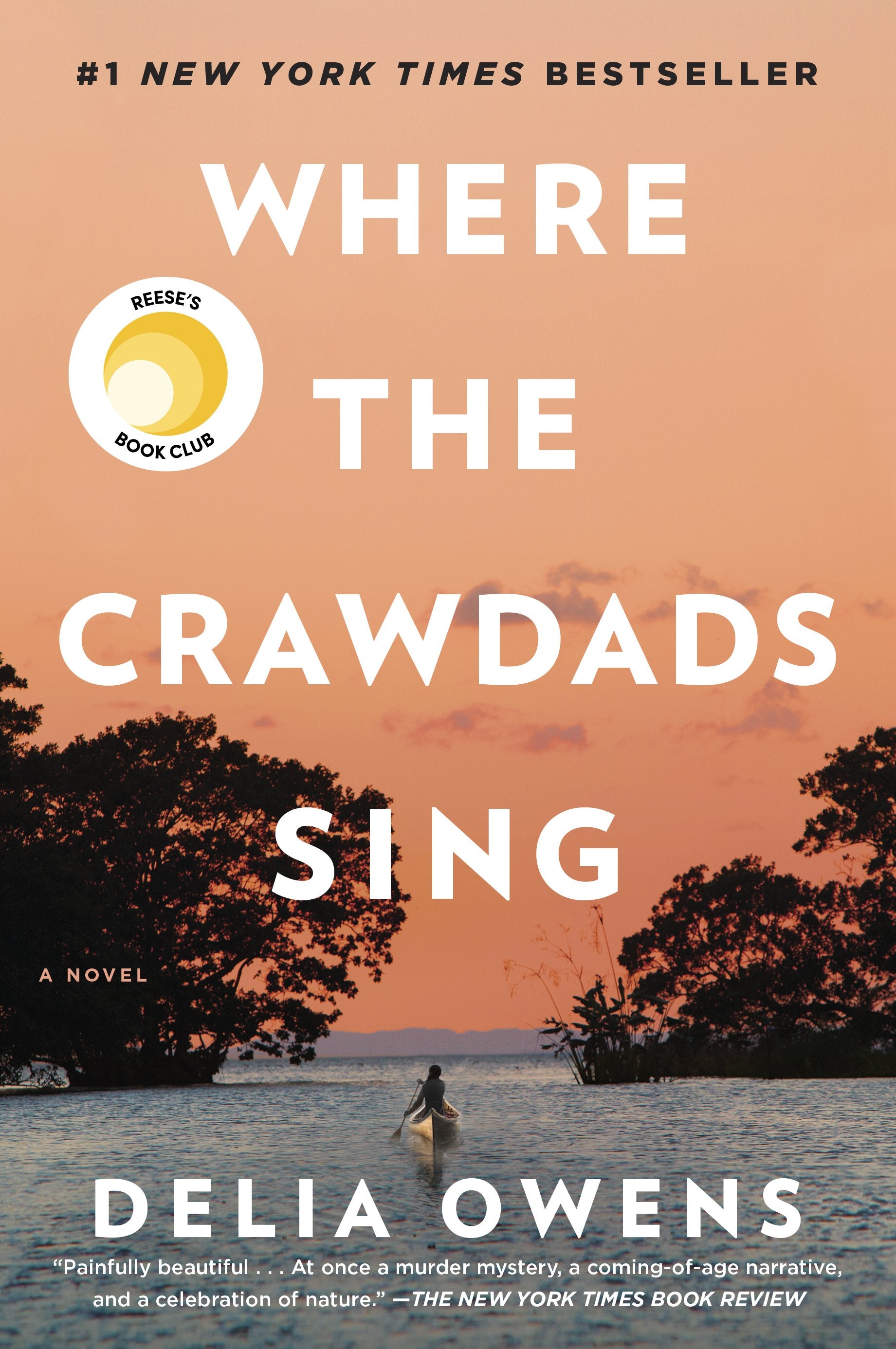 Where the Crawdads Sing: Reese's Book Club (a Novel) by Owens, Delia. ISBN 9780735219090.